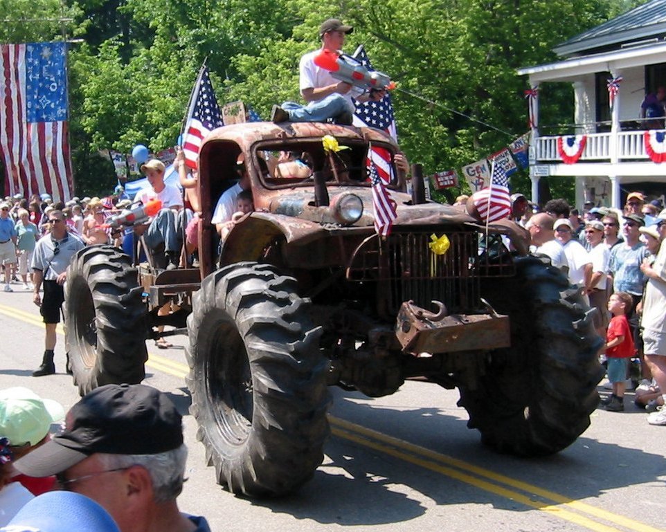 Fourth of July Parade in Warren, Vermont
