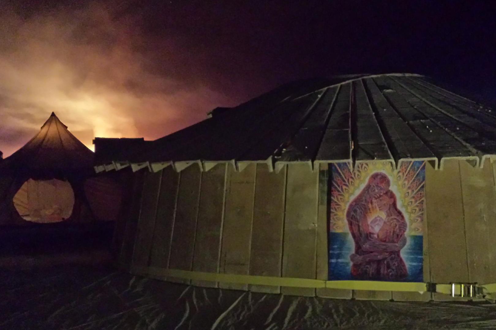 Zendo Project tent at a music festival