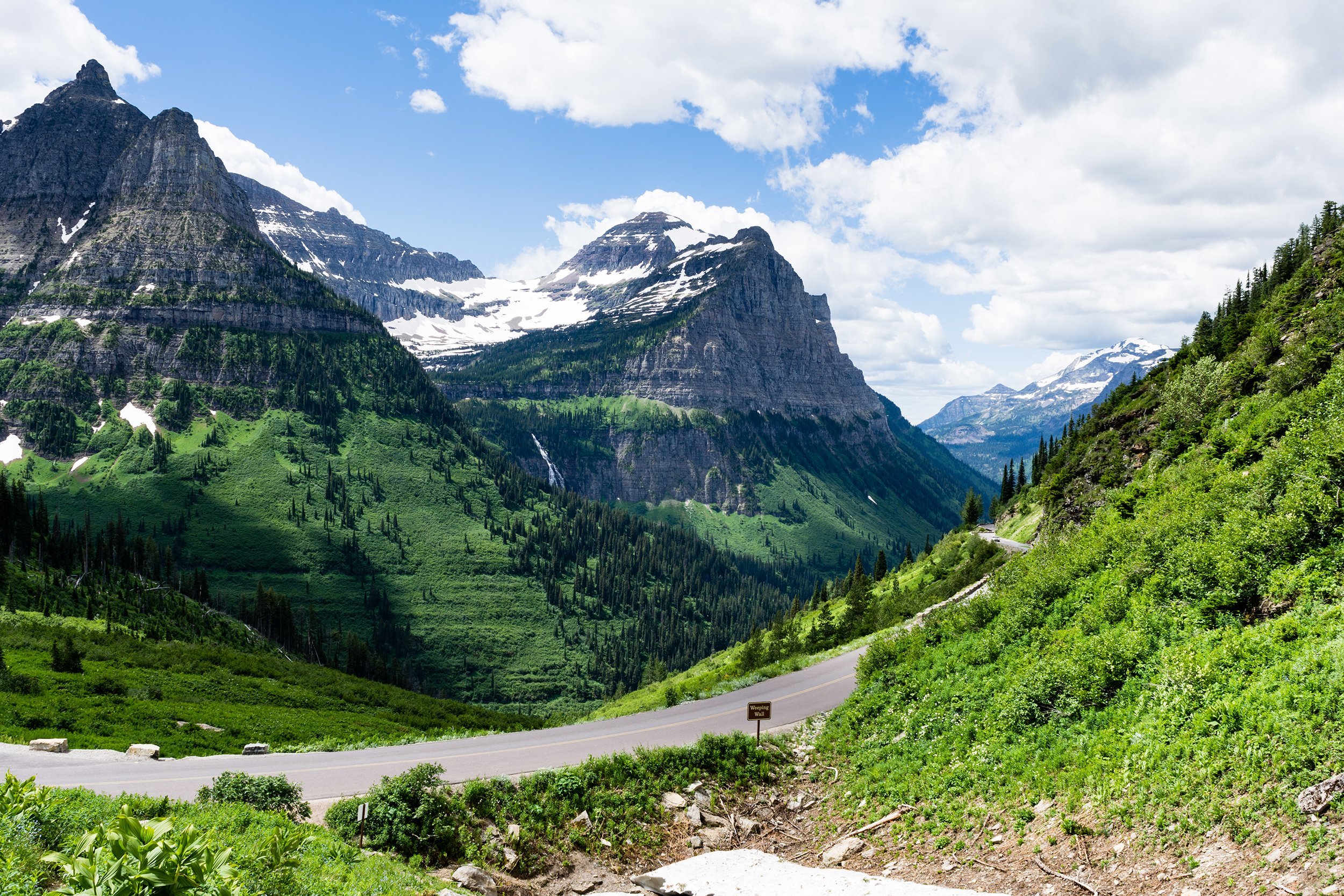 Going-to-the-Sun Road in Montana
