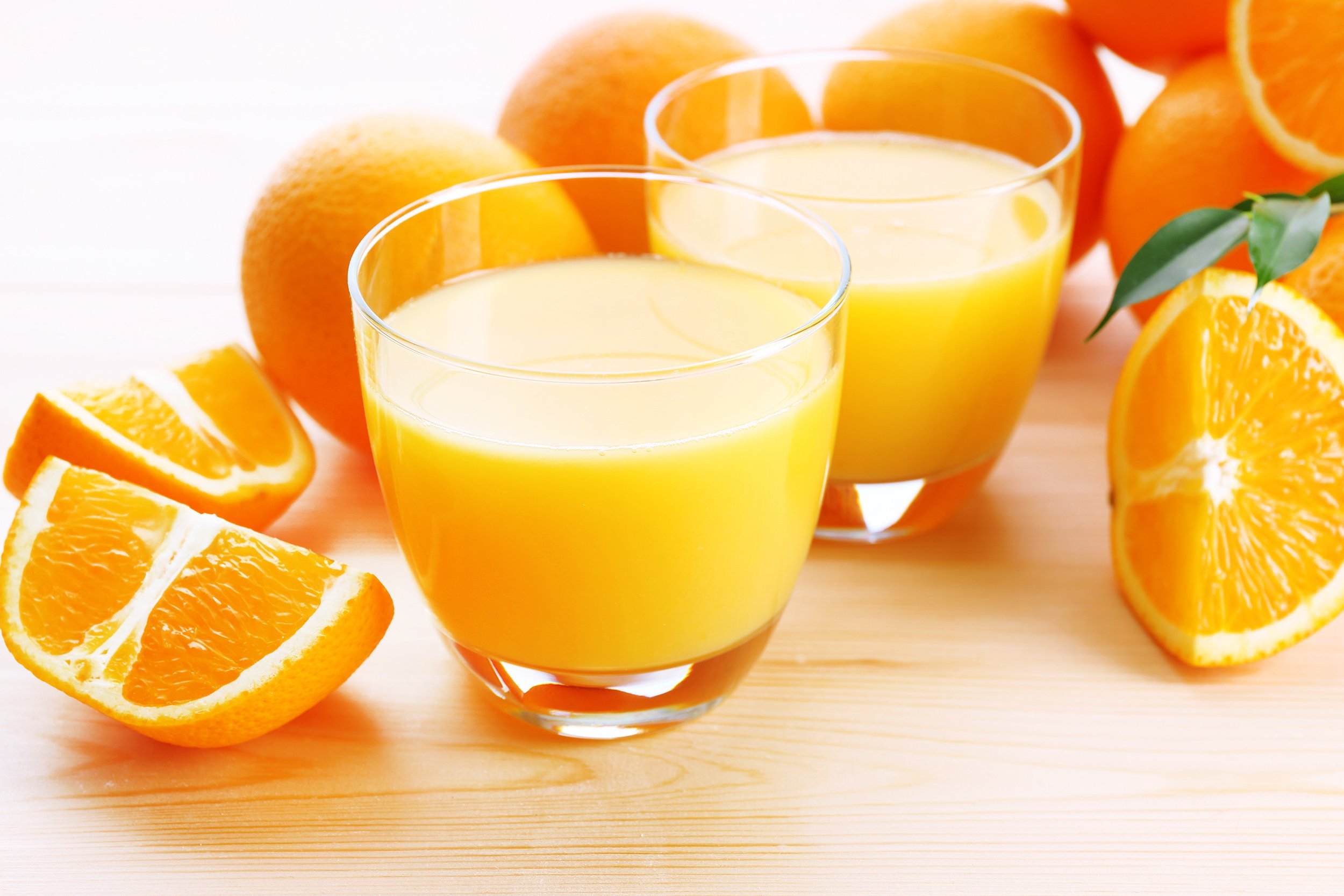 freshly squeezed orange juice
