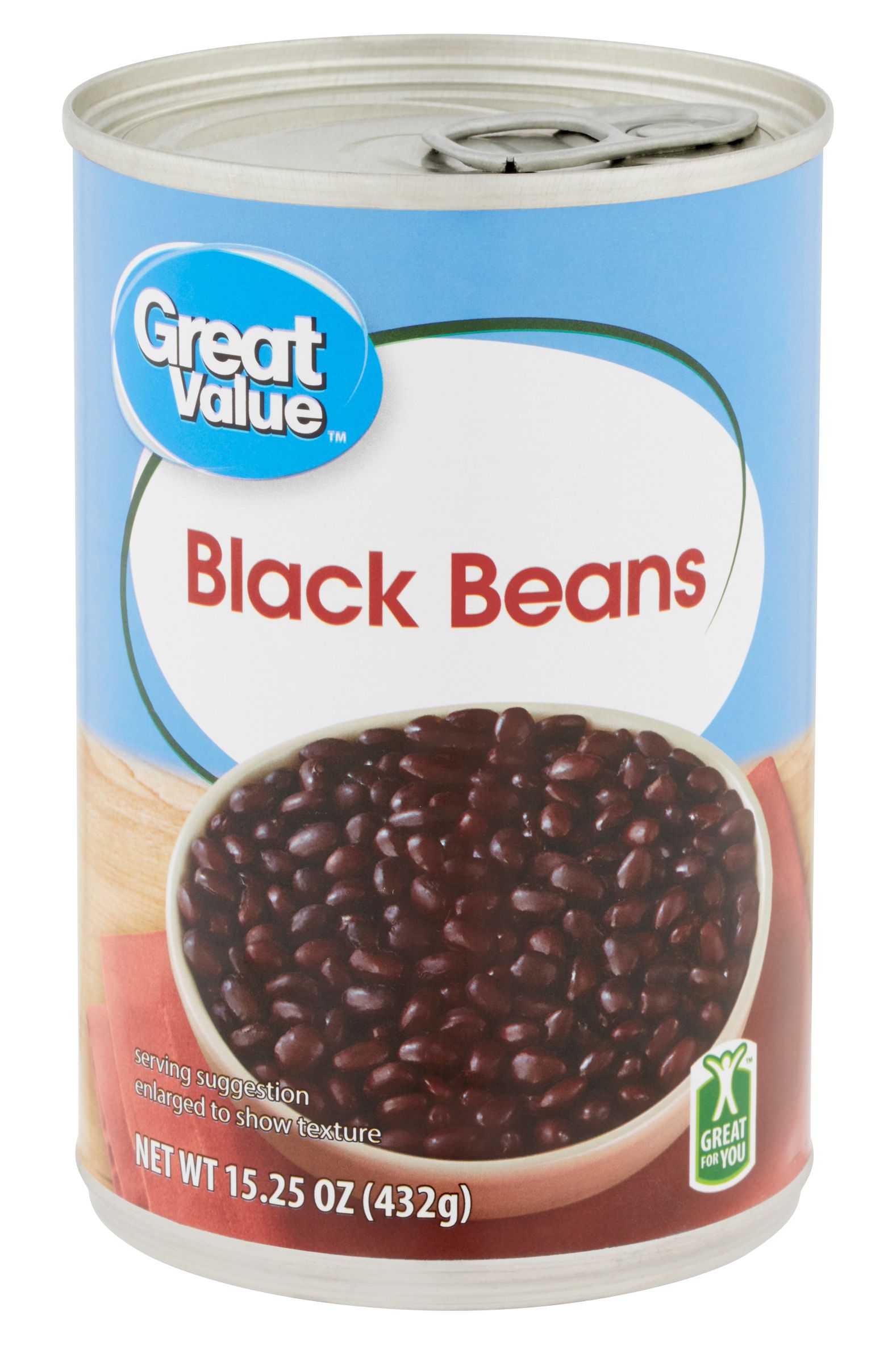 Great Value black beans