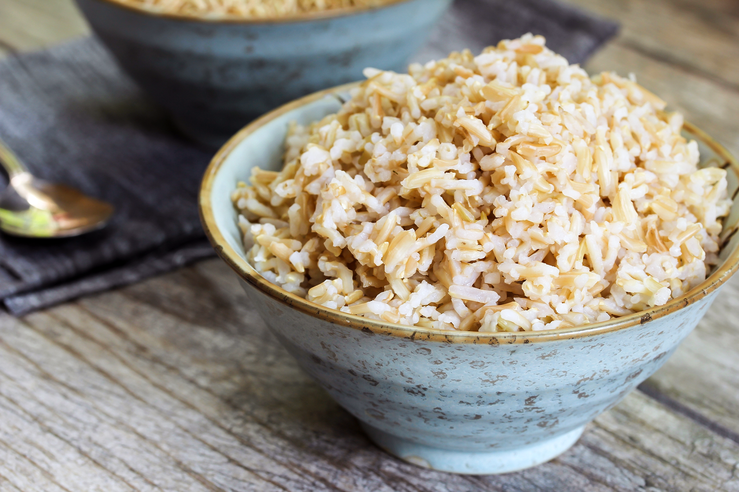 Bowl of brown rice