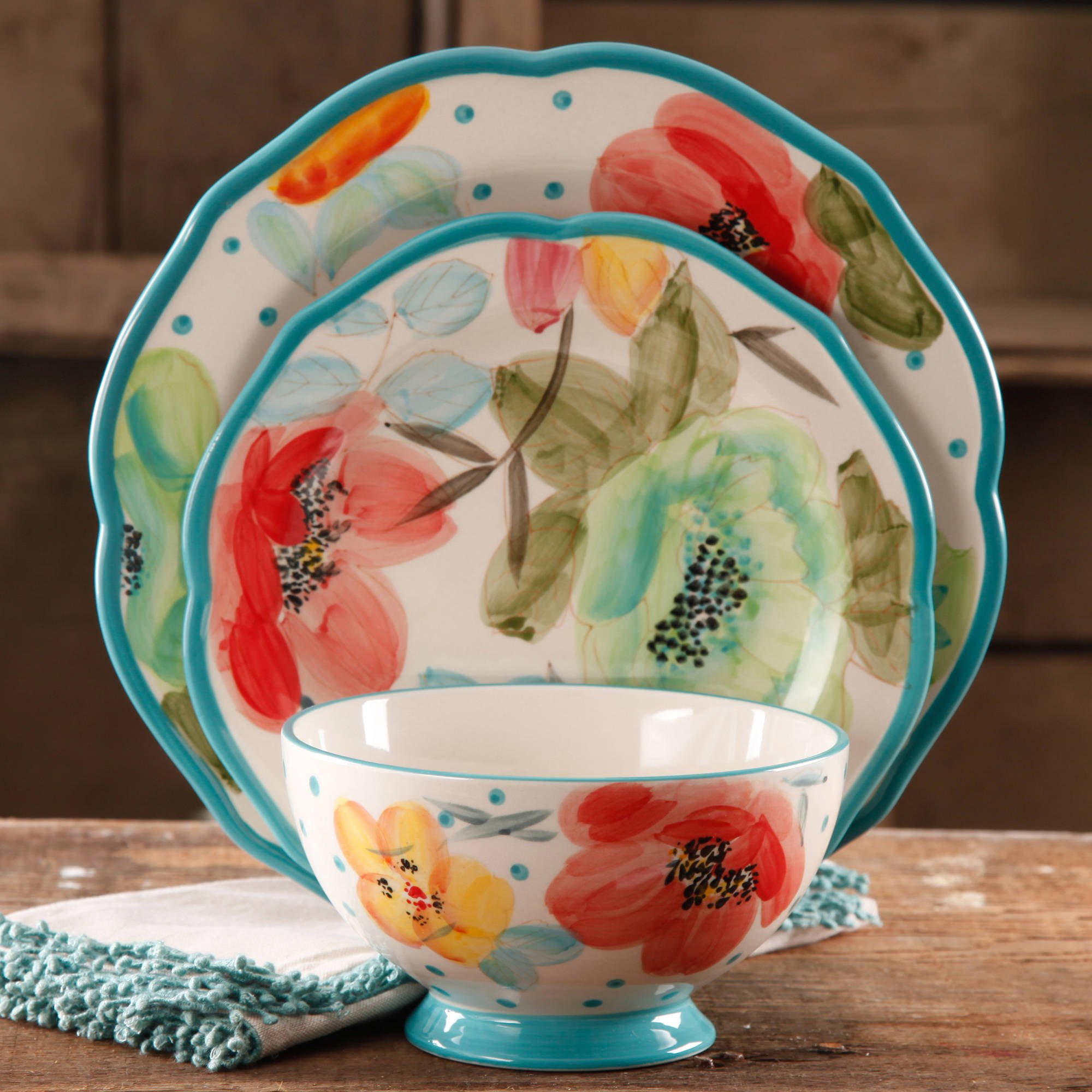 Pioneer Woman Dinnerware Set