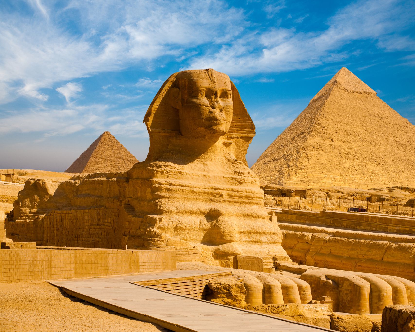 sphinx walkway
