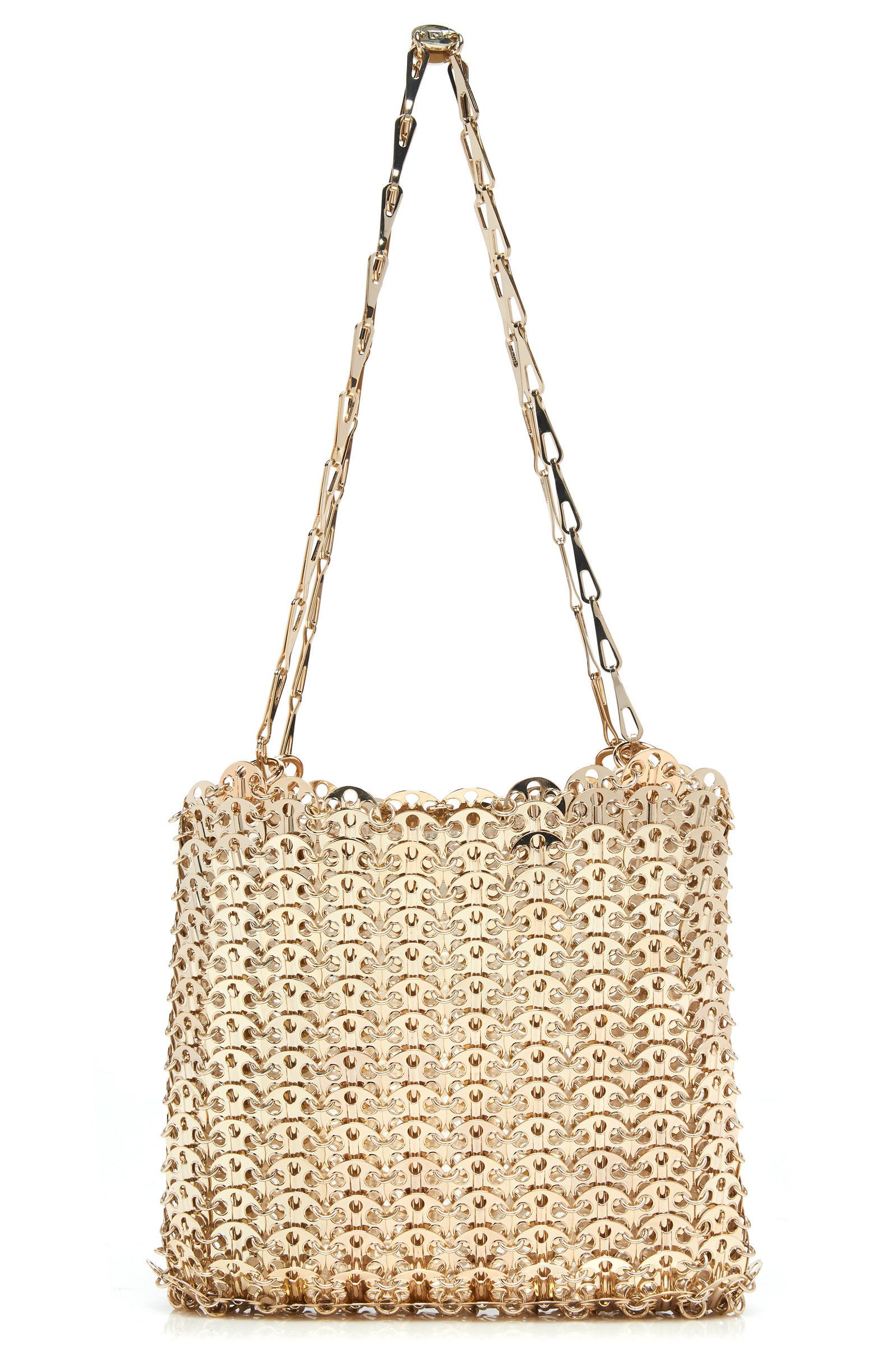paco rabanne iconic 1969 metal chain mail bag