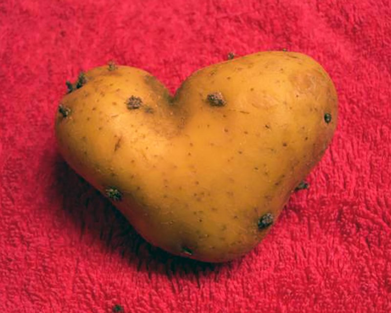 Heart-Shaped Potato