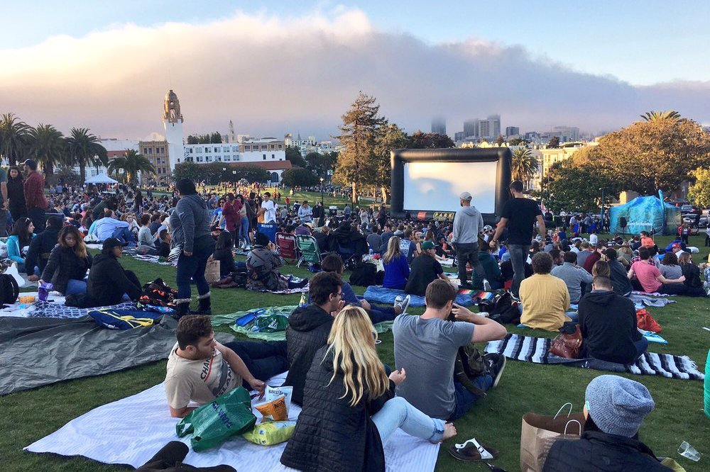 Film Night in the Parks in San Francisco