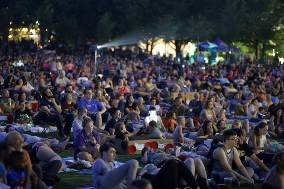 Sonic Summer Movies at Myriad Gardens in Oklahoma City