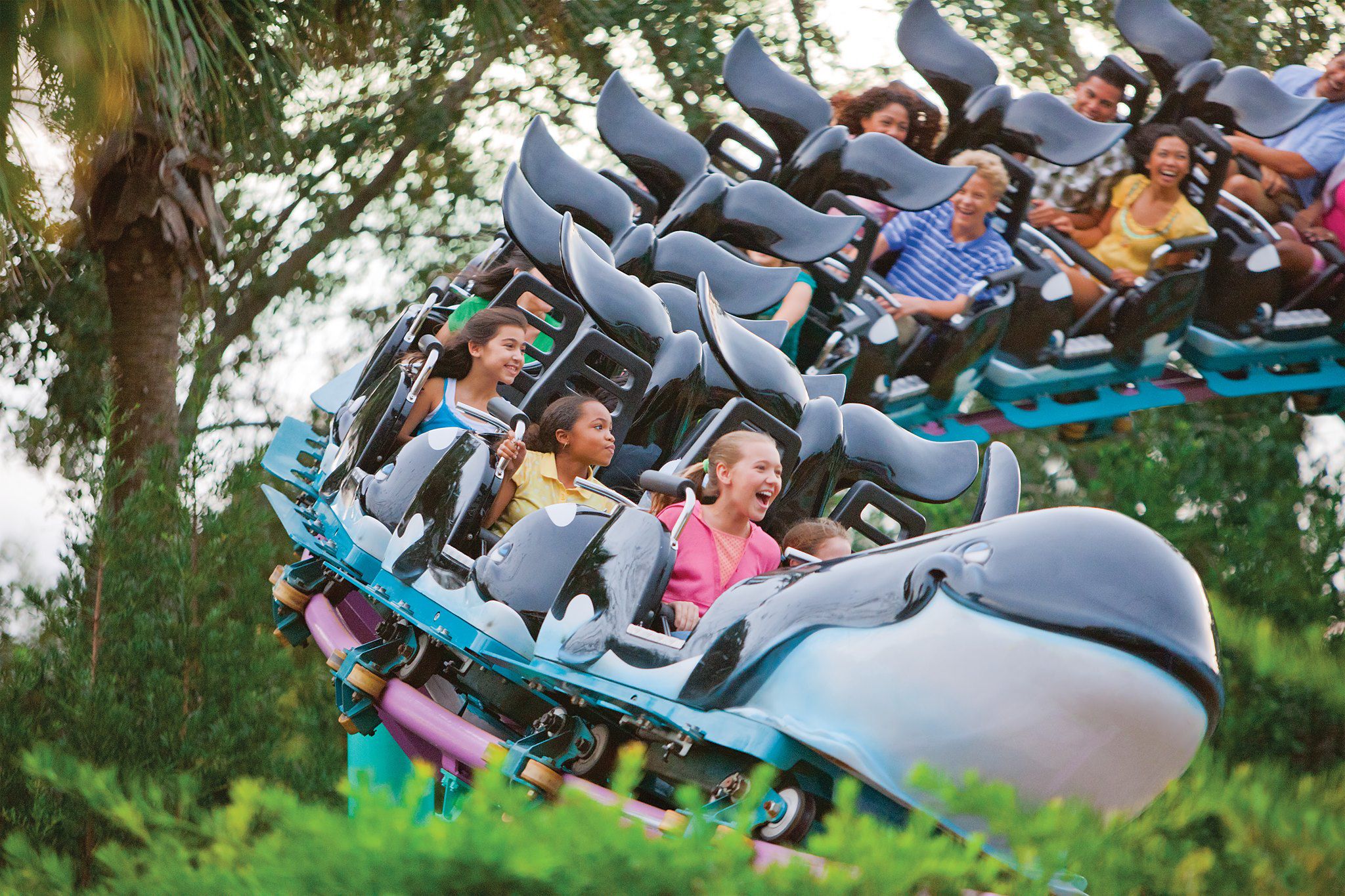 Shamu Express, SeaWorld, Orlando and San Antonio, Texas