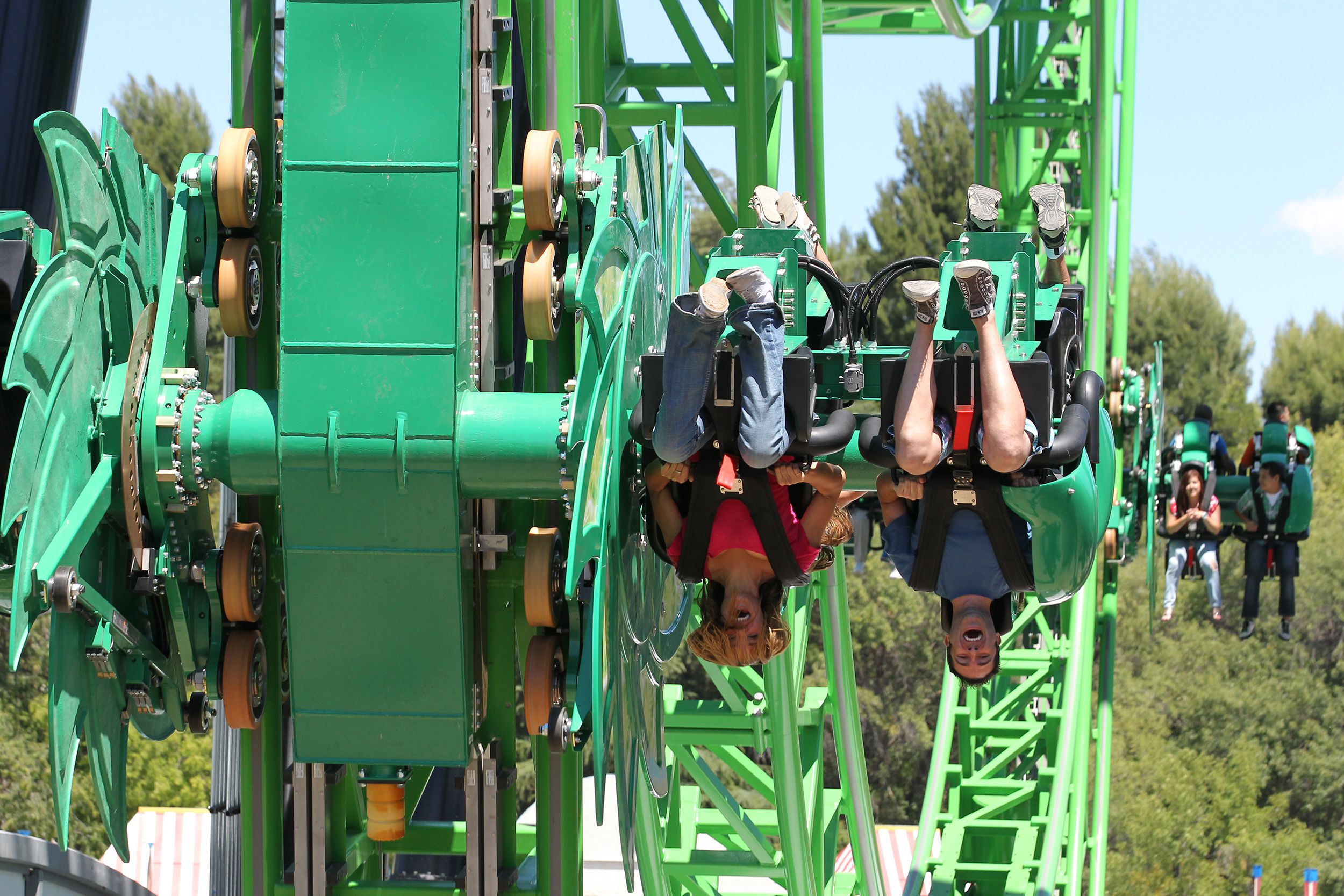 Green Lantern: First Flight, Six Flags Magic Mountain, Valencia, California