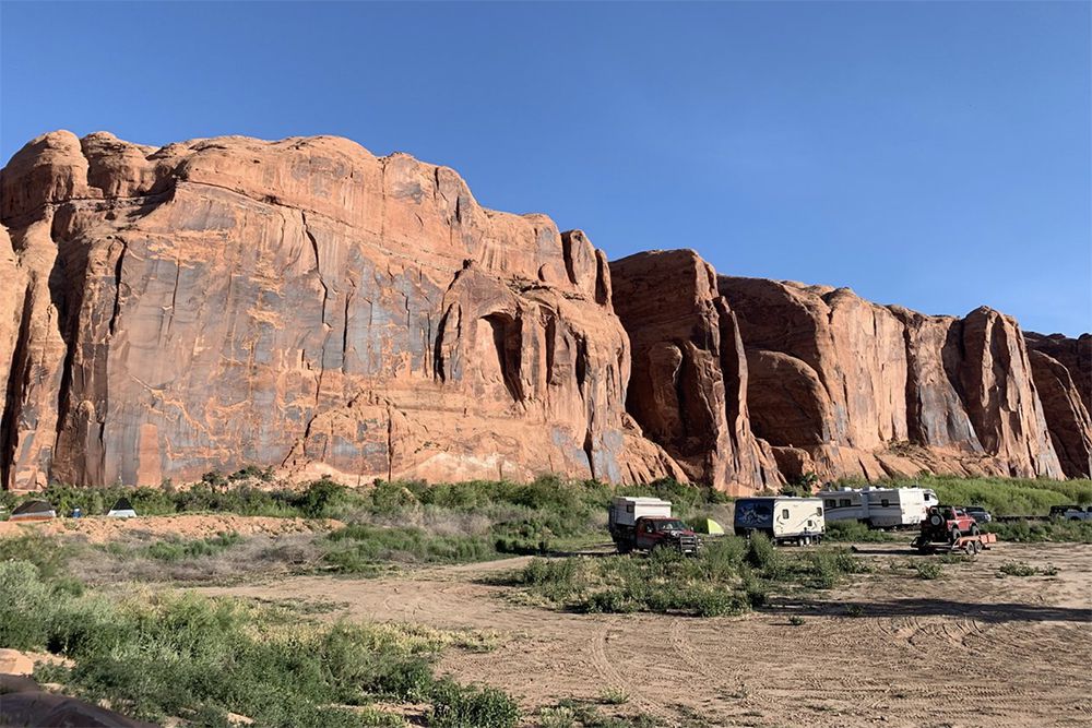 Kane Creek Campground and RV Park, Moab, Utah