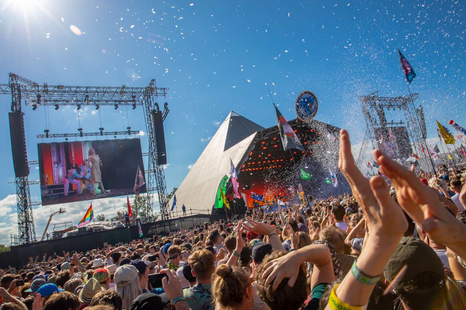 Glastonbury Festival of Contemporary Performing Arts, Somerset, U.K.