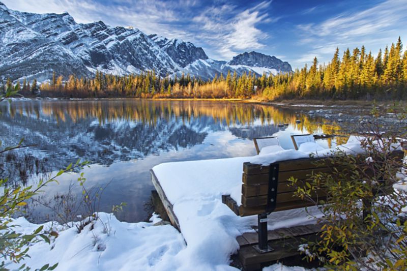 Willow Rock Campground, Bow Valley Provincial Park, Alberta
