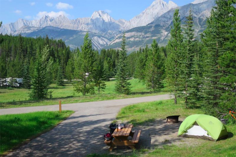 Canyon Campground, Peter Lougheed Provincial Park, Alberta