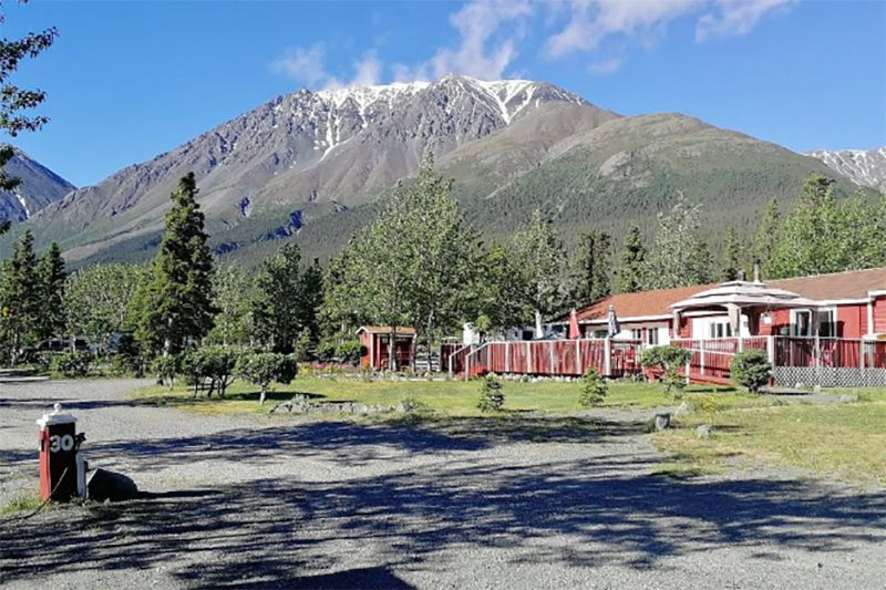 Cottonwood RV Park, Destruction Bay, Yukon Territory
