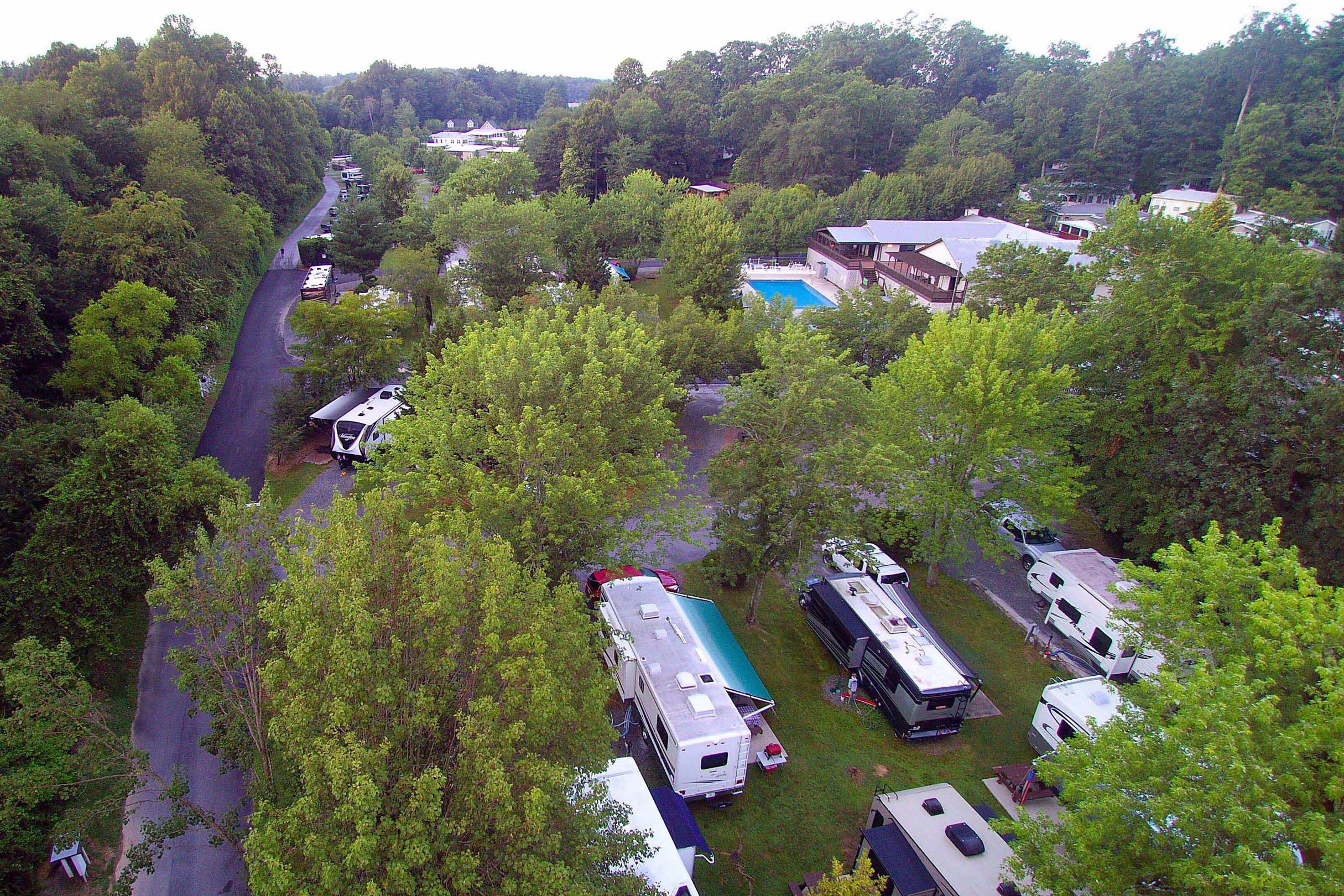 Lakewood RV Resort, Flat Rock, North Carolina
