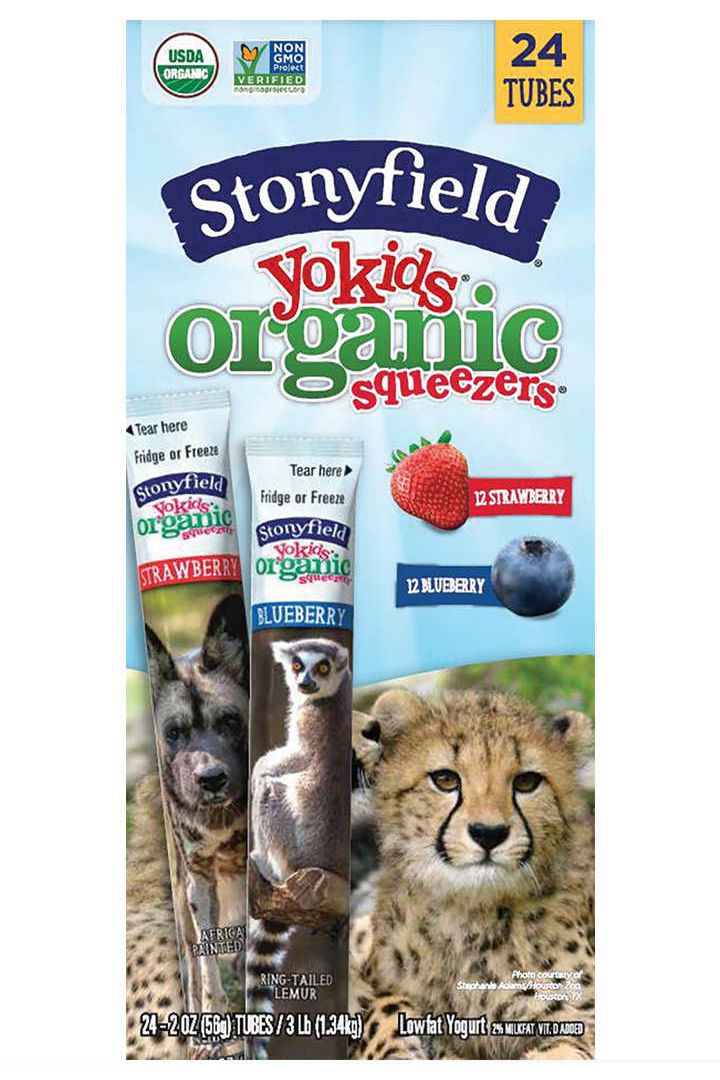 Stonyfield YoKids Organic Yogurt Squeezers