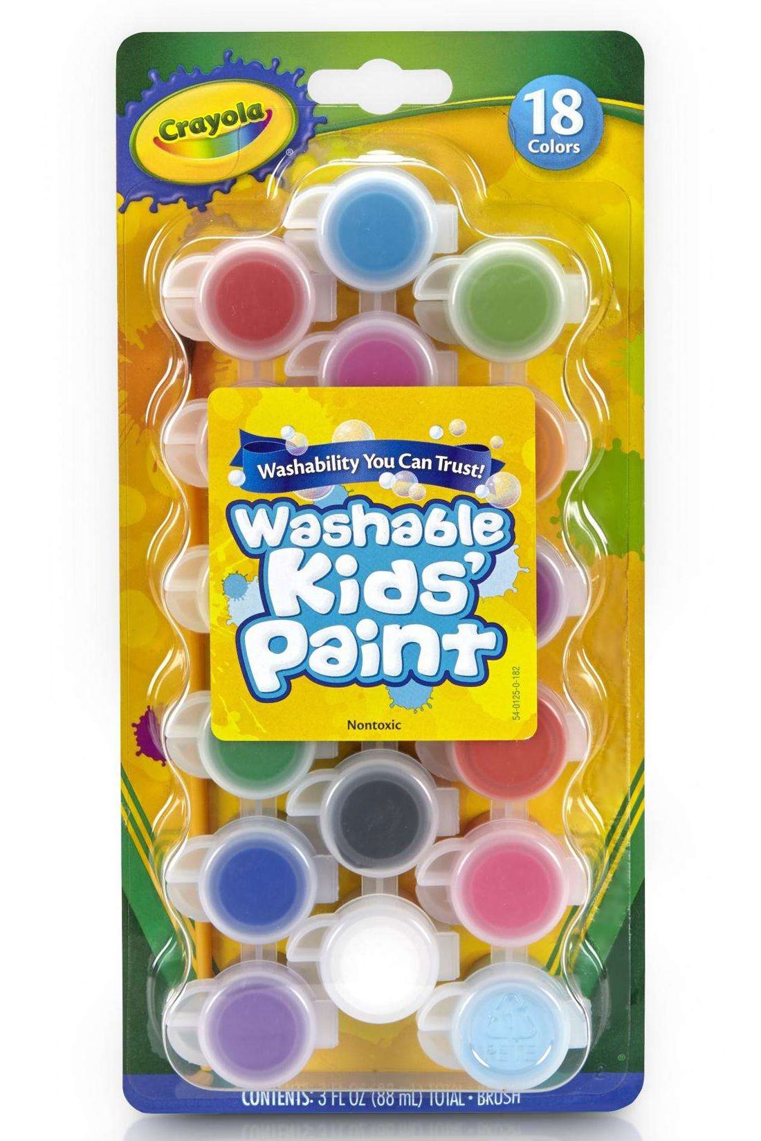 Crayola Washable Kids' Paint Pot Set