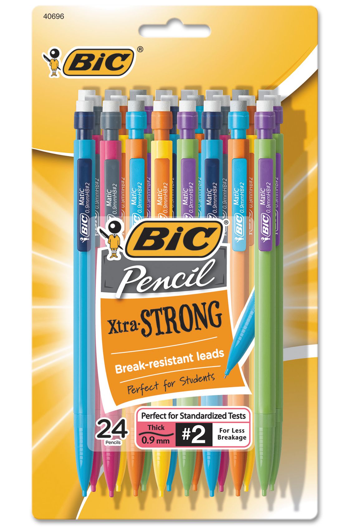 bic mechanical pencils, 24-count