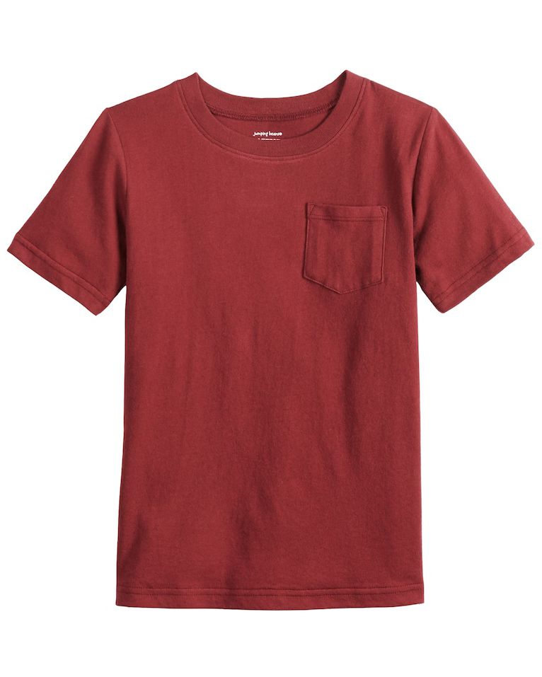 boys 4-12 jumping beans® pocket jersey tee
