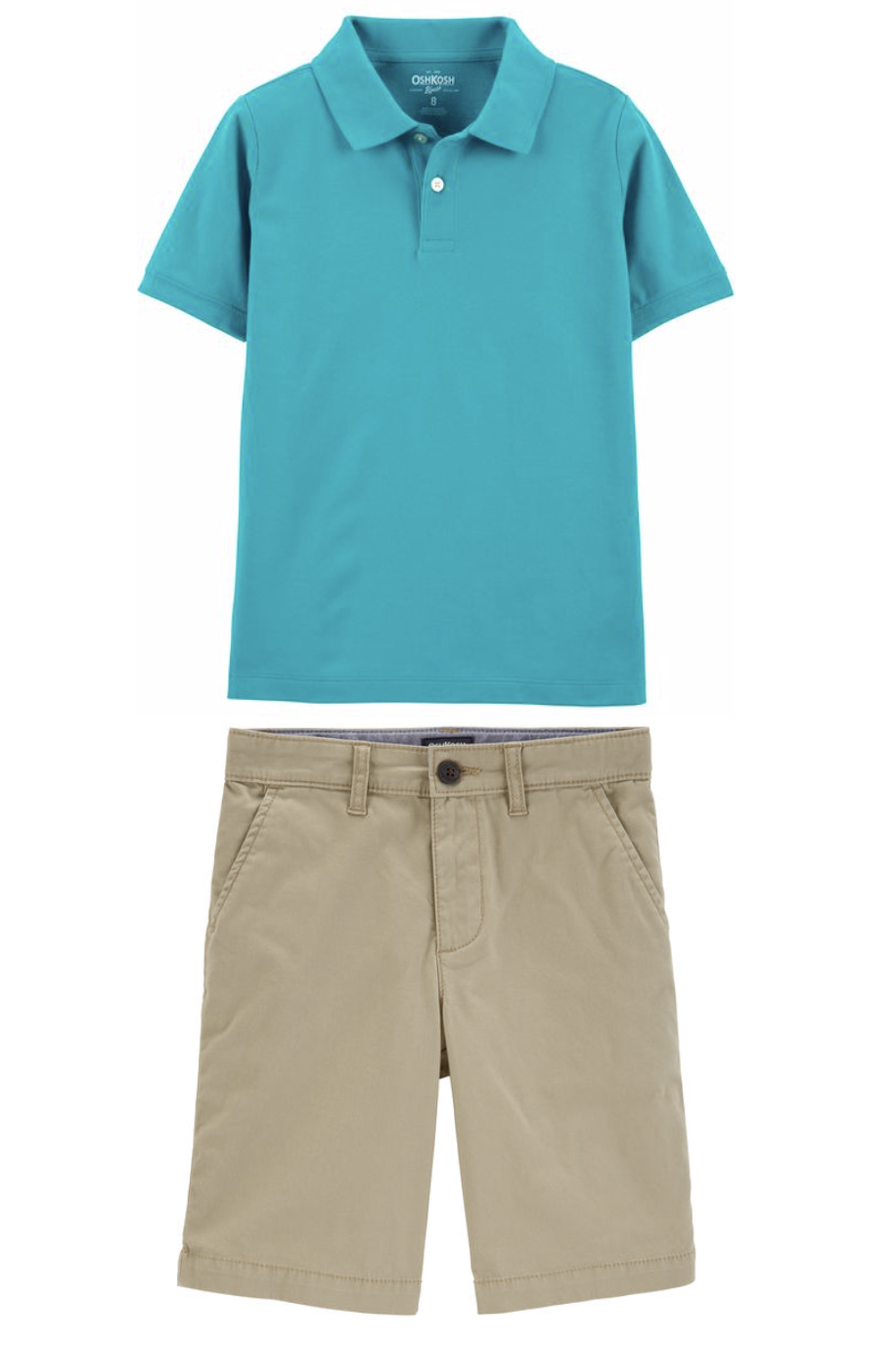 uniform polo and shorts
