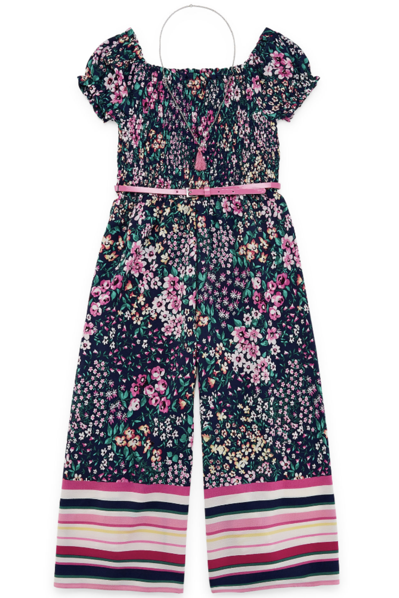 belted jumpsuit