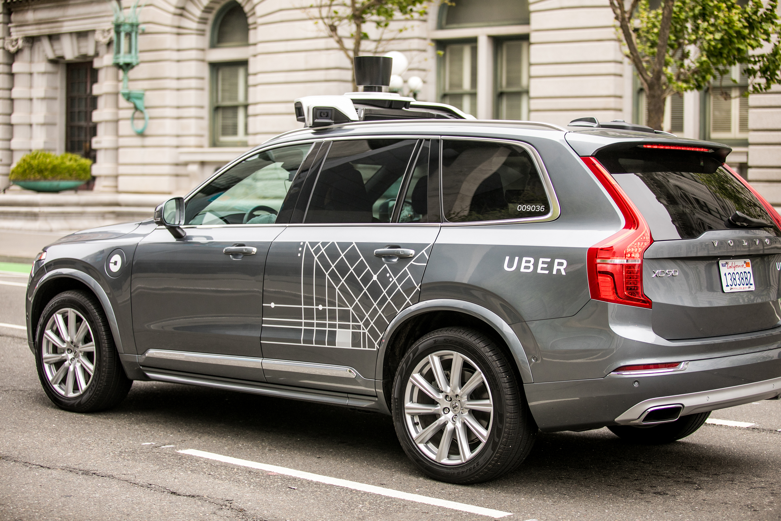 Self-driving Uber vehicle