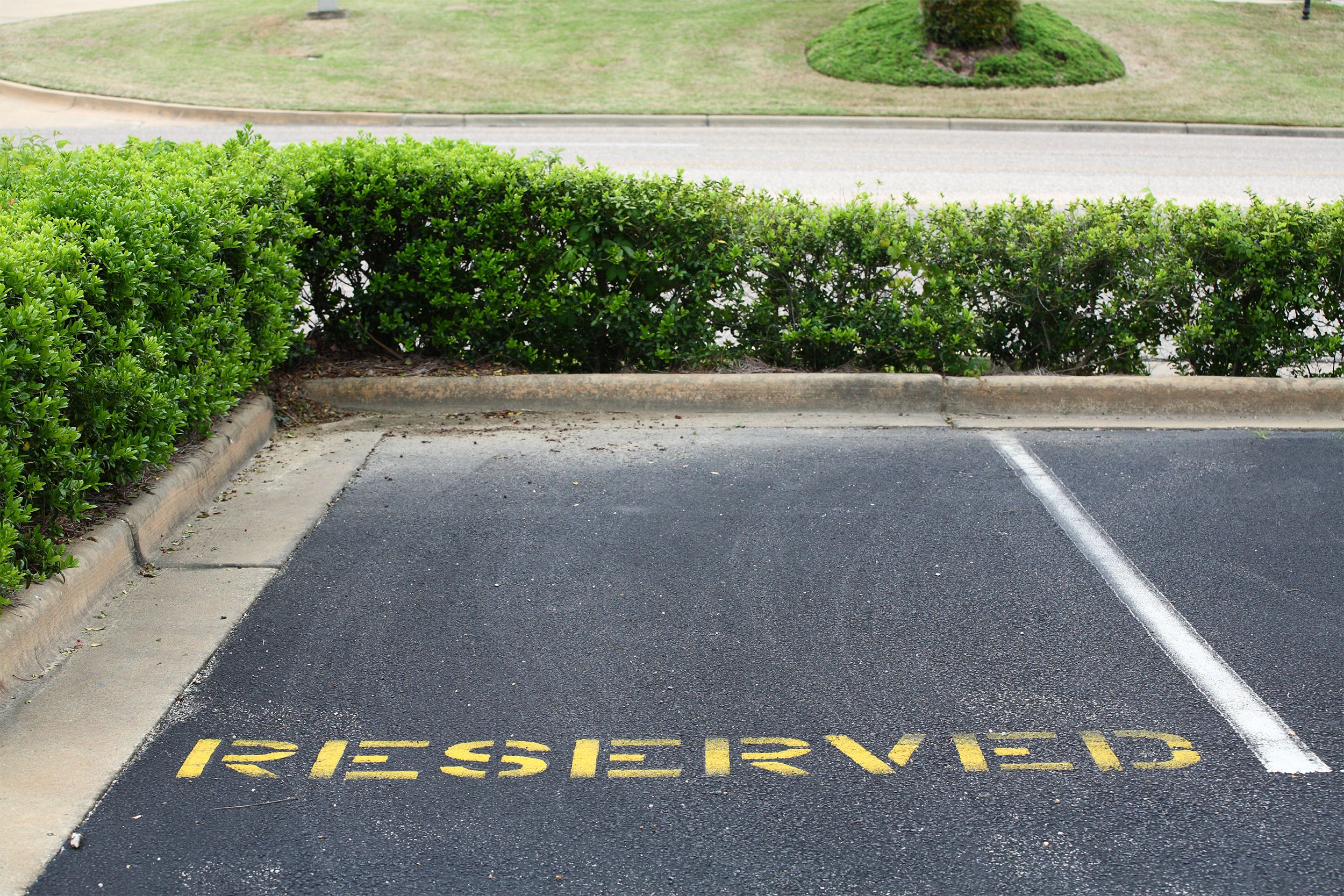 Reserved Parking Spot