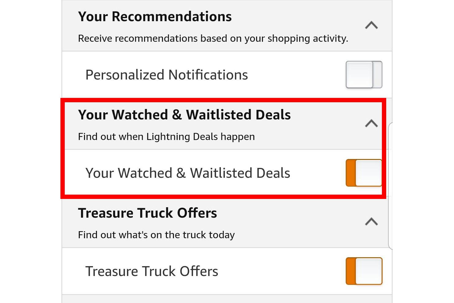 Amazon waitlist