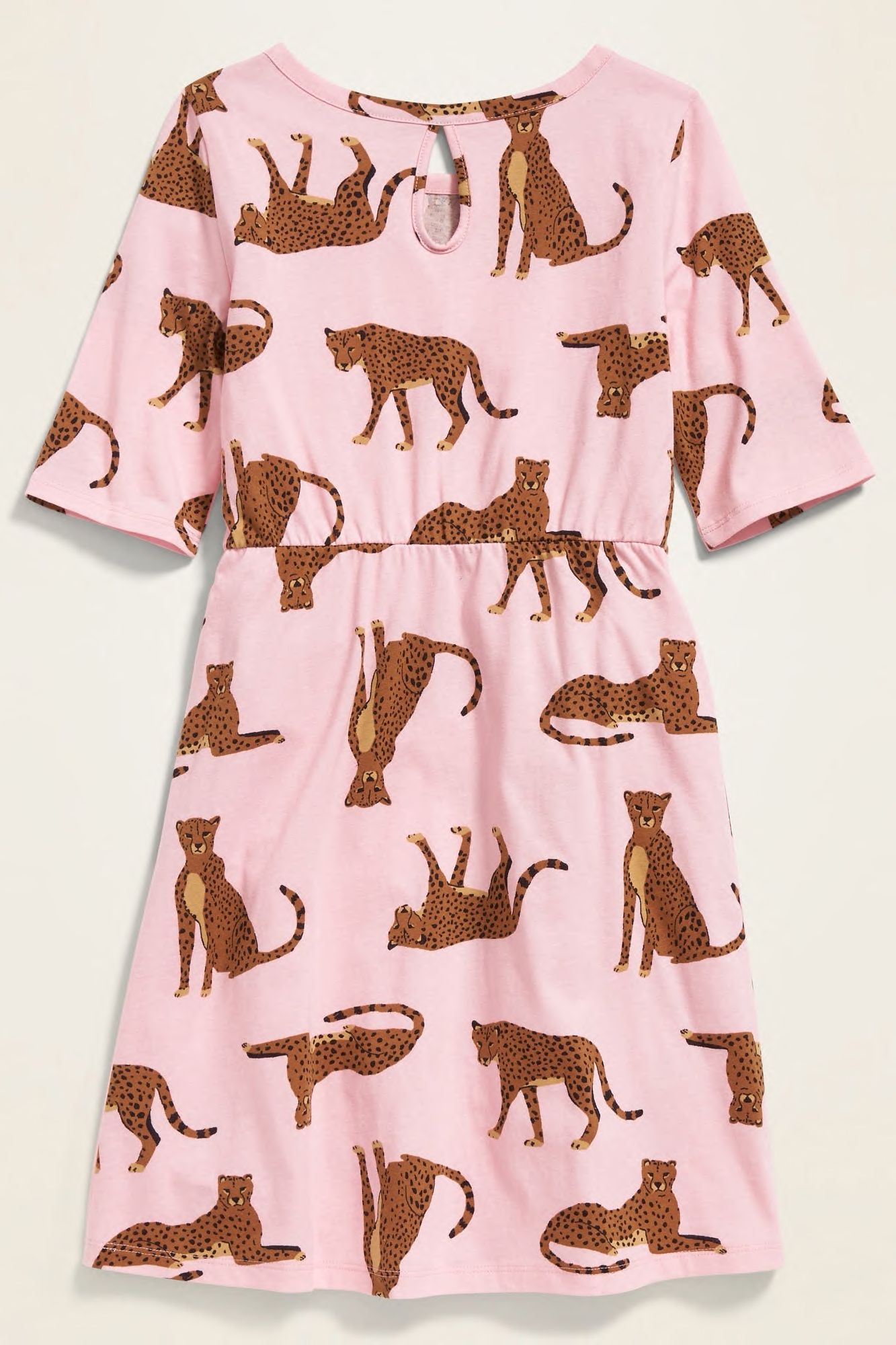 fit & flare jersey dress