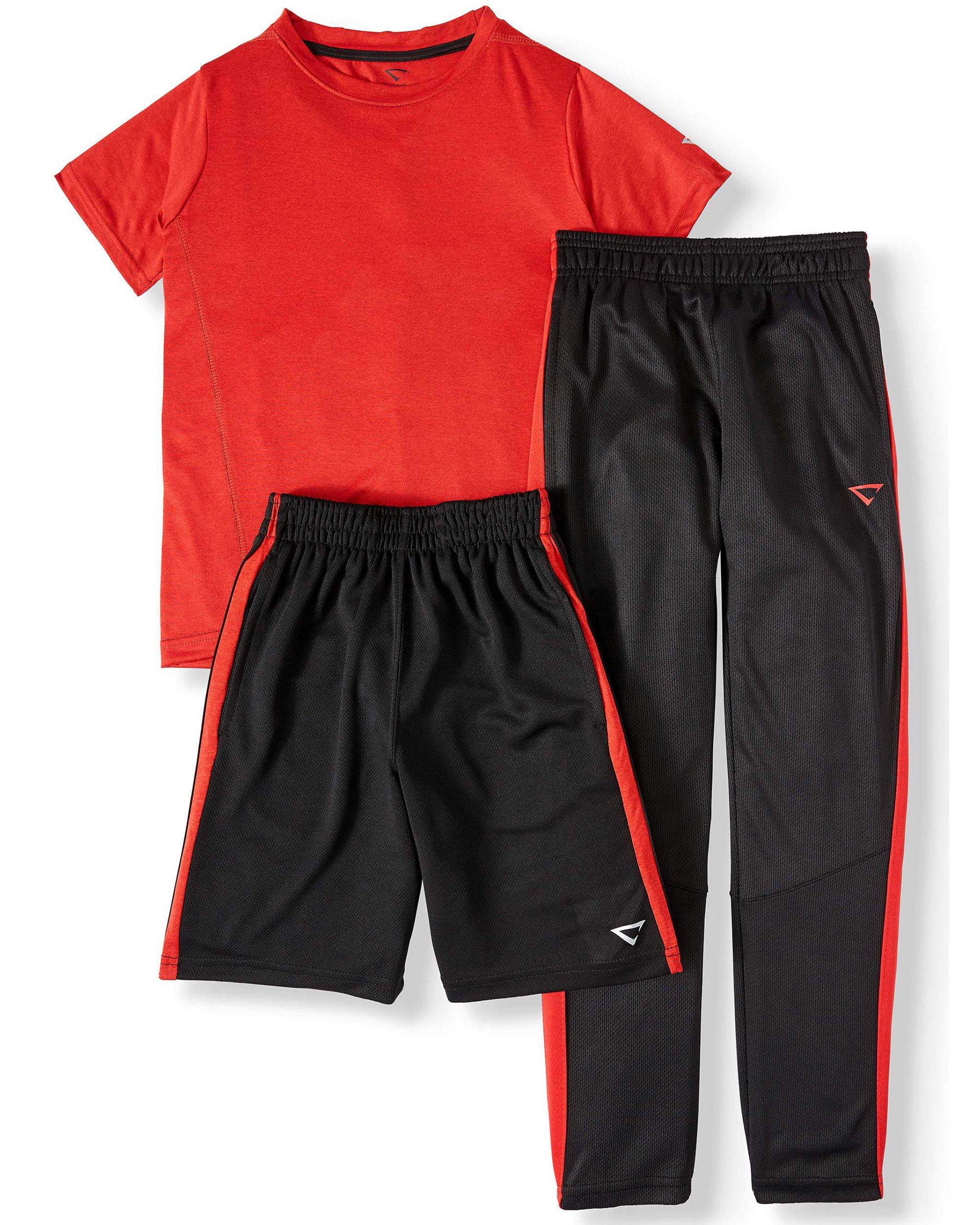 three-piece activewear set