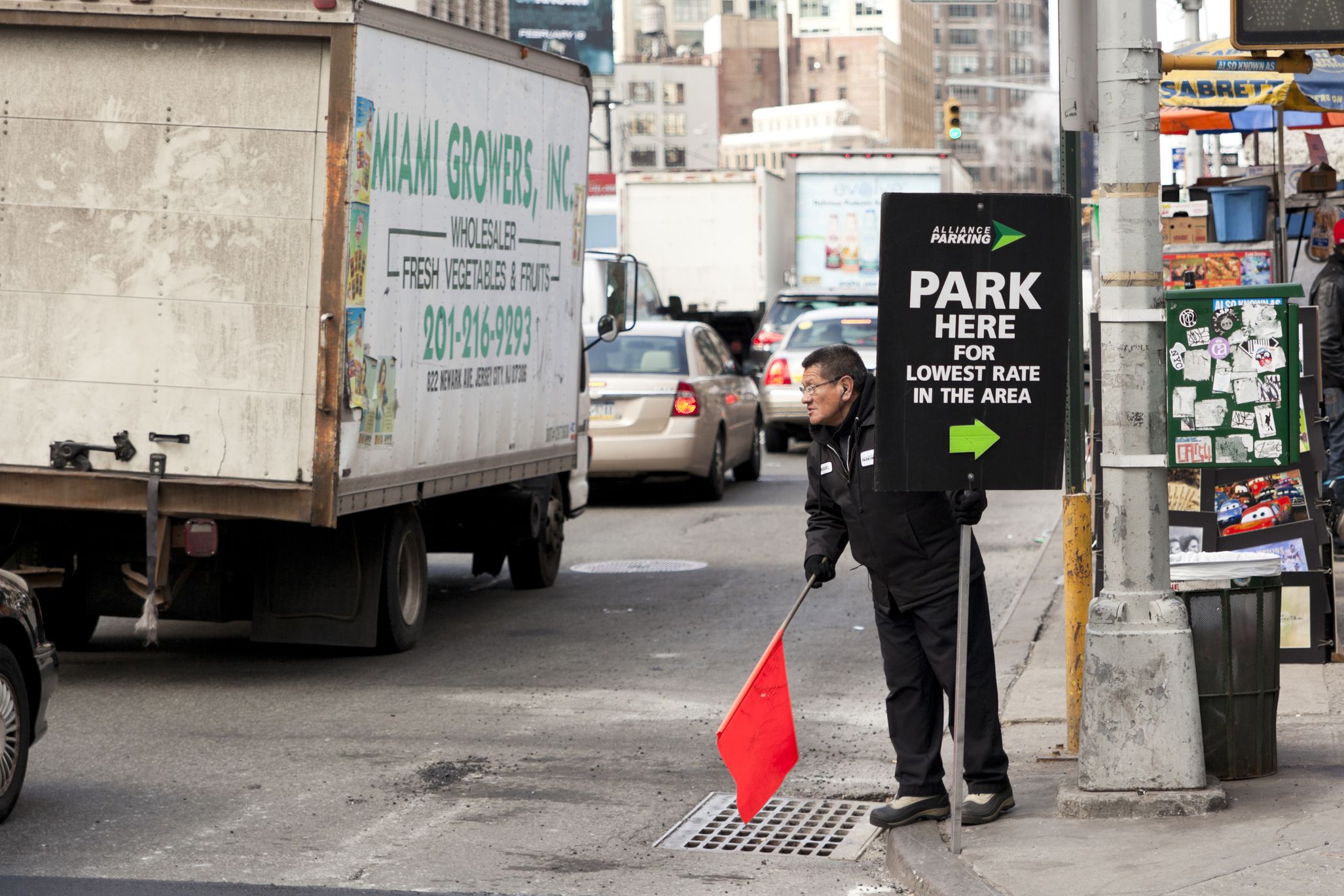 parking lot attendant