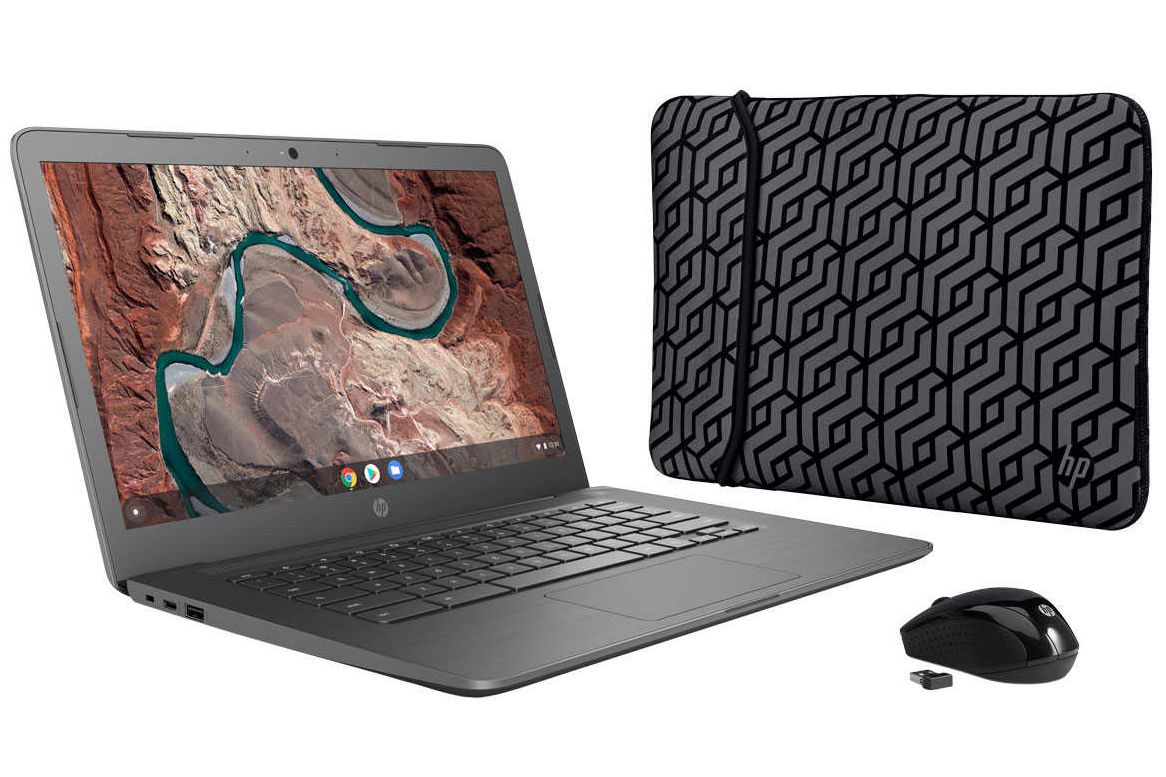 hp 14” chromebook bundle
