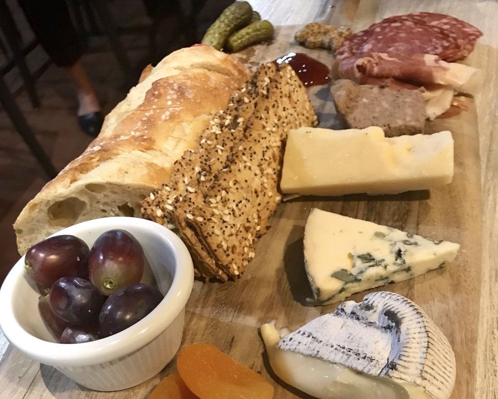 cheese and charcuterie at cheesetique