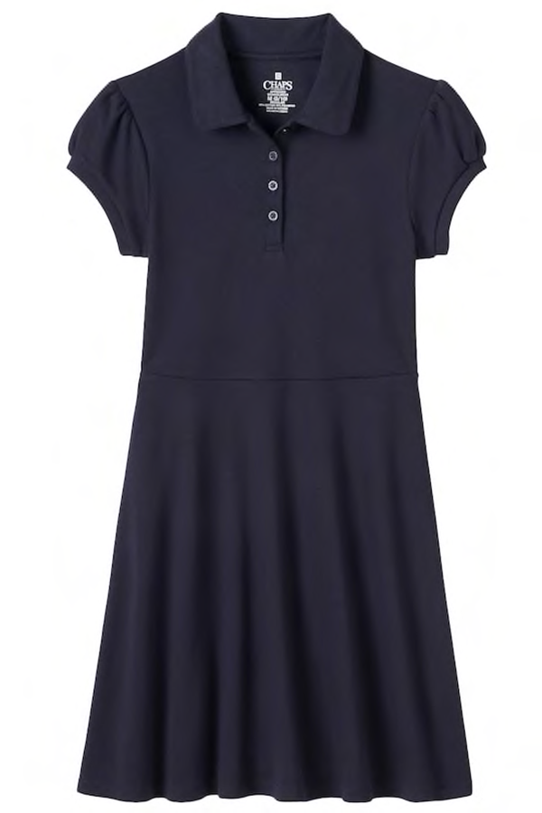uniform short-sleeved dress