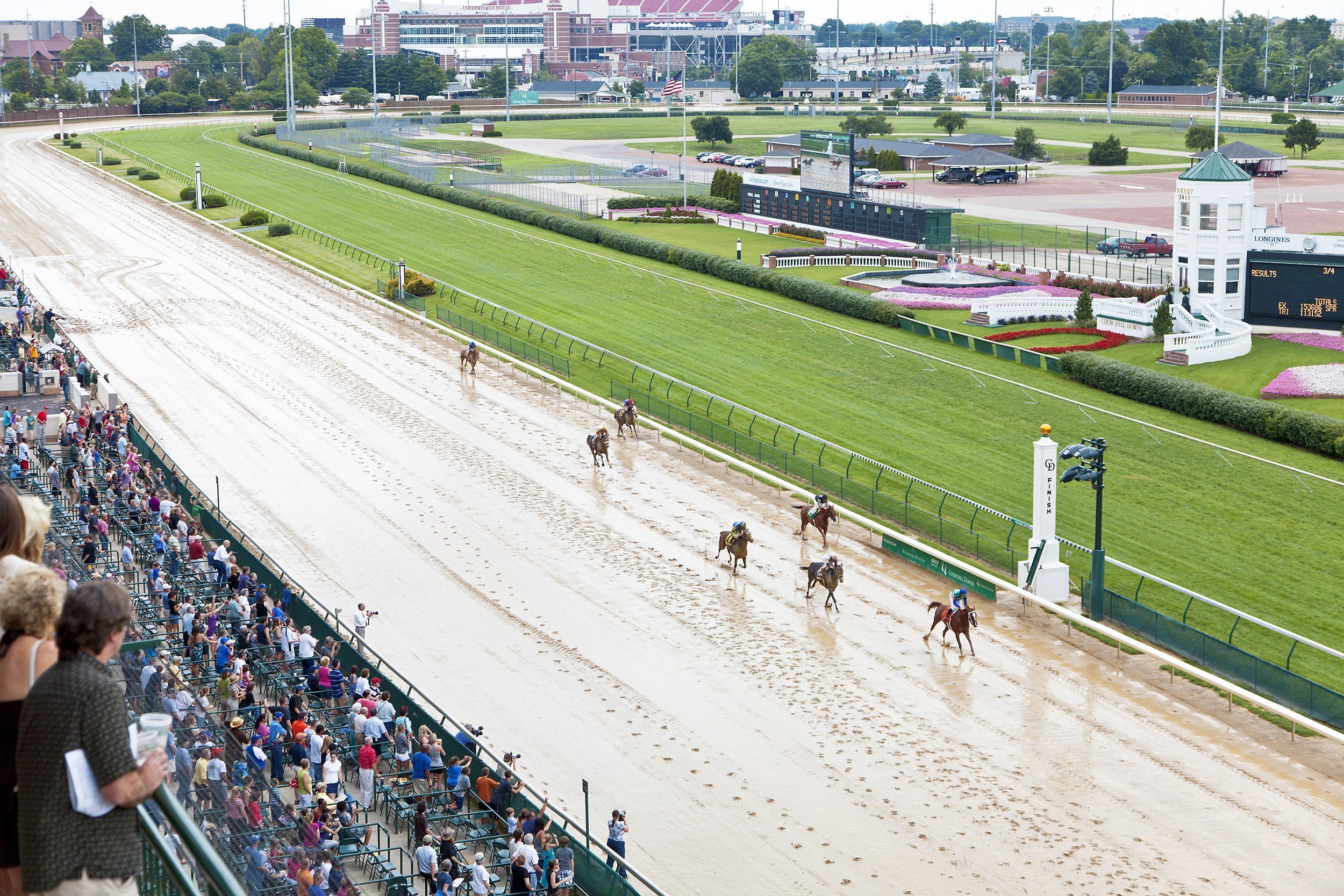 Churchill Downs in Louisville, Kentucky