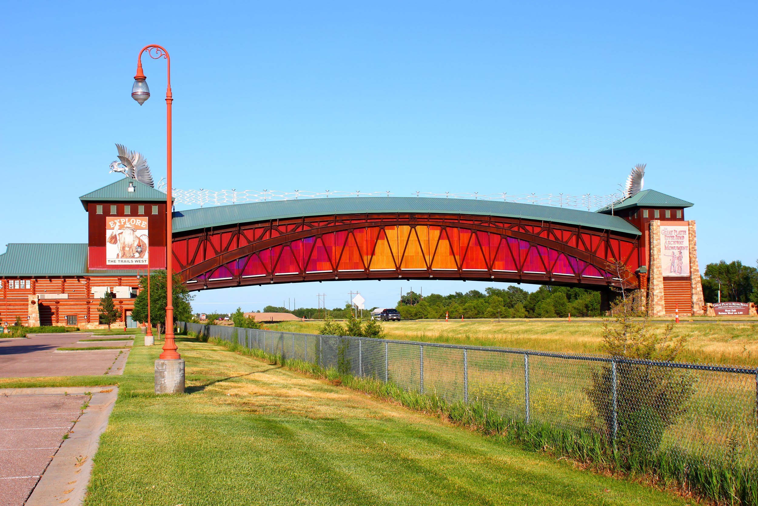 Great Platte River Road Archway Monument in Kearney, Nebraska