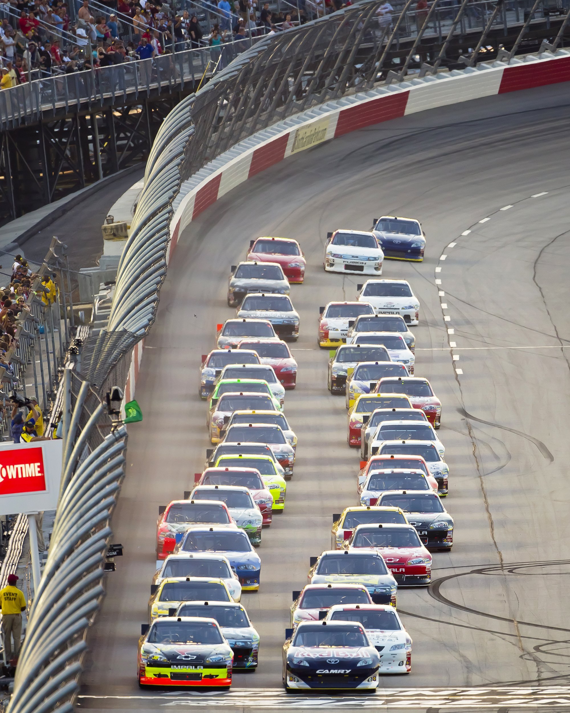 NASCAR race in Darlington, South Carolina