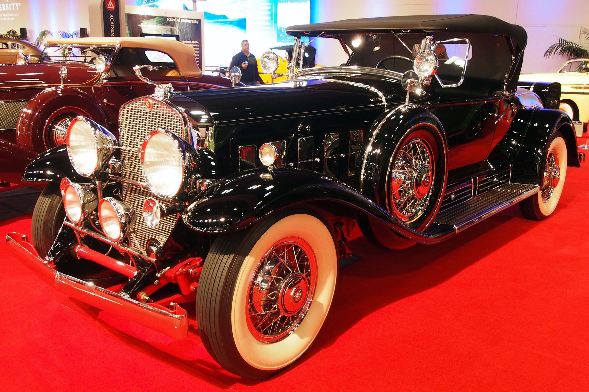 1930 cadillac v16 roadster 1photographed at the 58th san francisco international auto show, moscone center, san francisco, ca - 2015