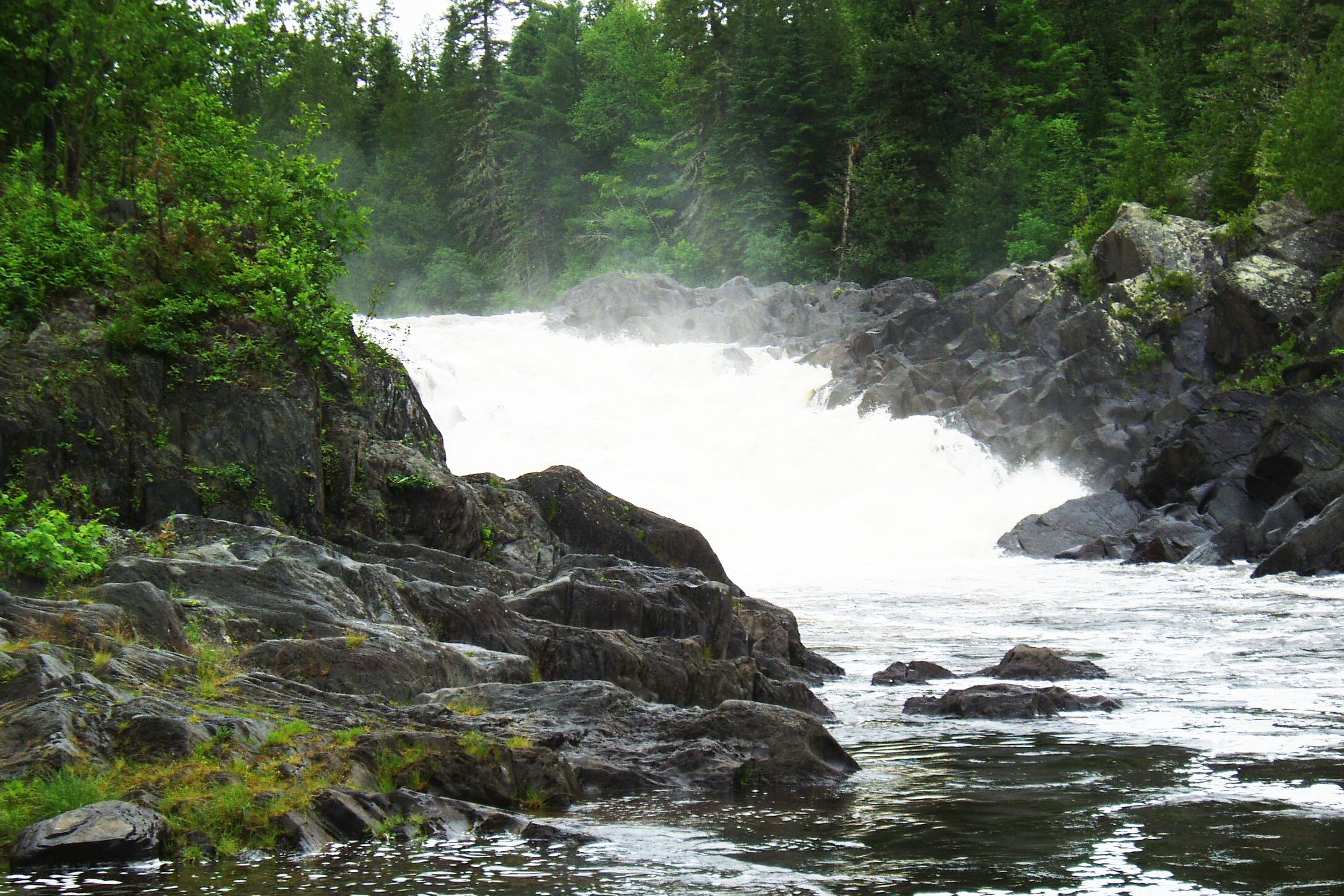 Allagash Falls, Allagash Wilderness Waterway, Maine