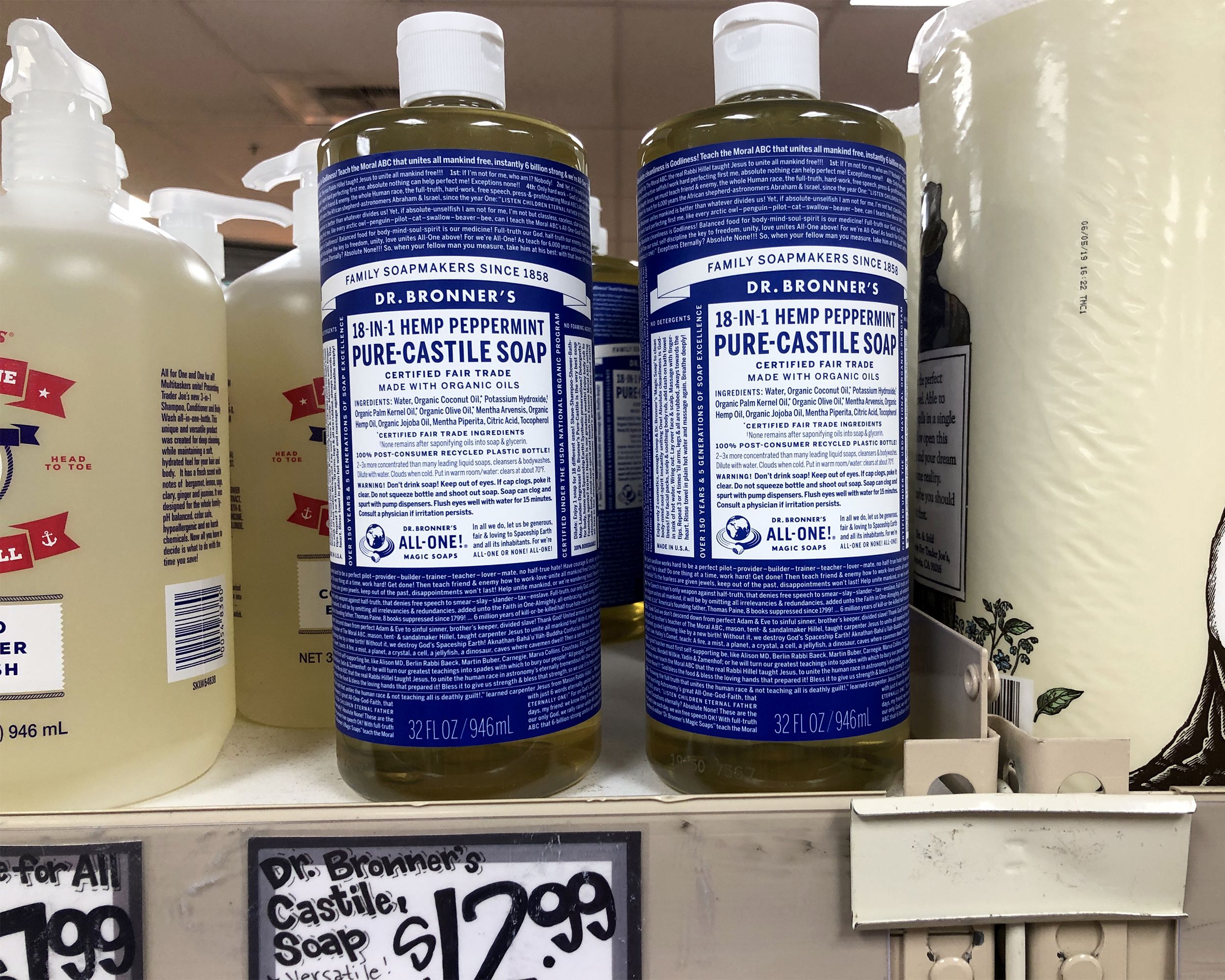 Dr. Bronner's Castile Soap