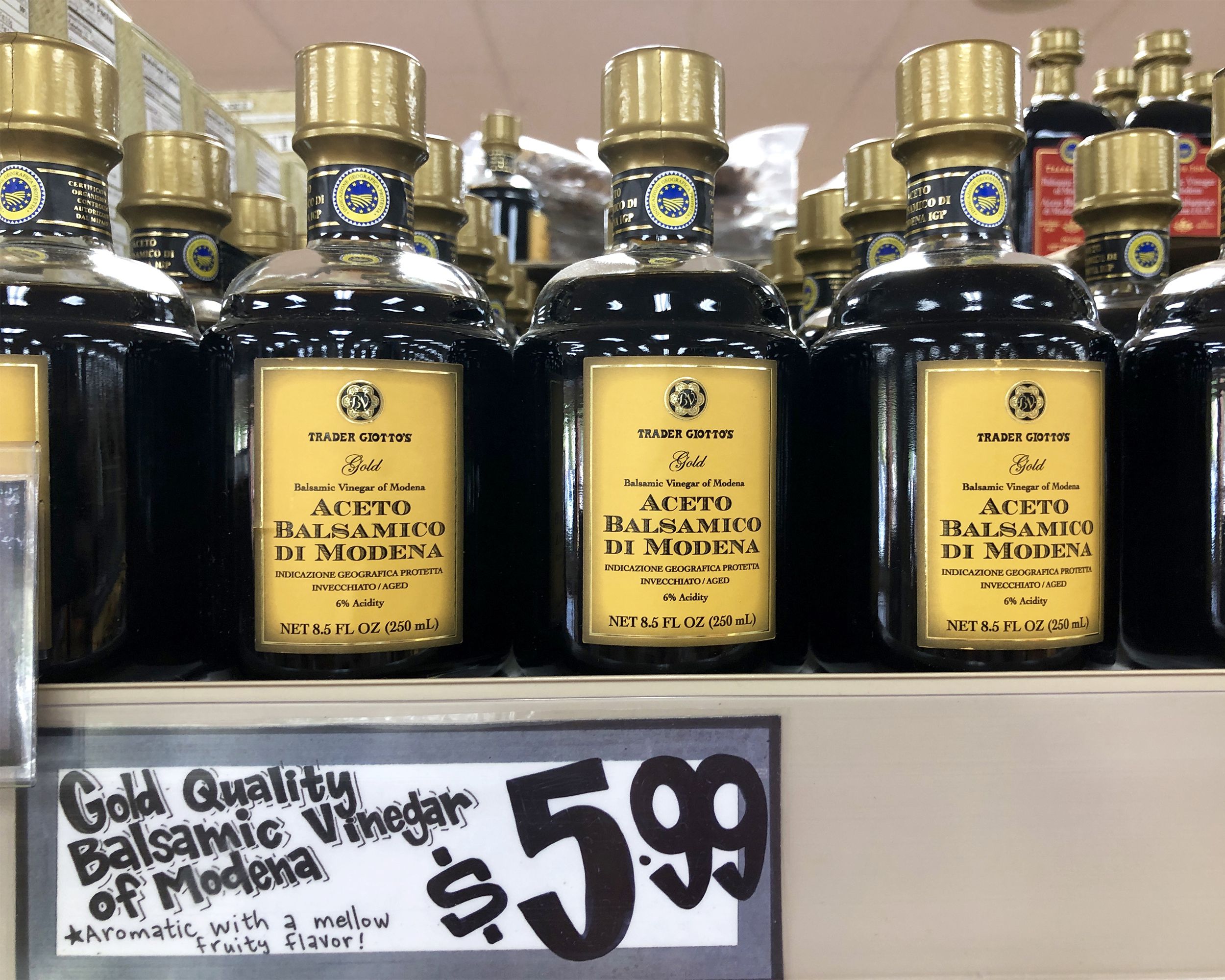Gold Quality Balsamic Vinegar of Modena