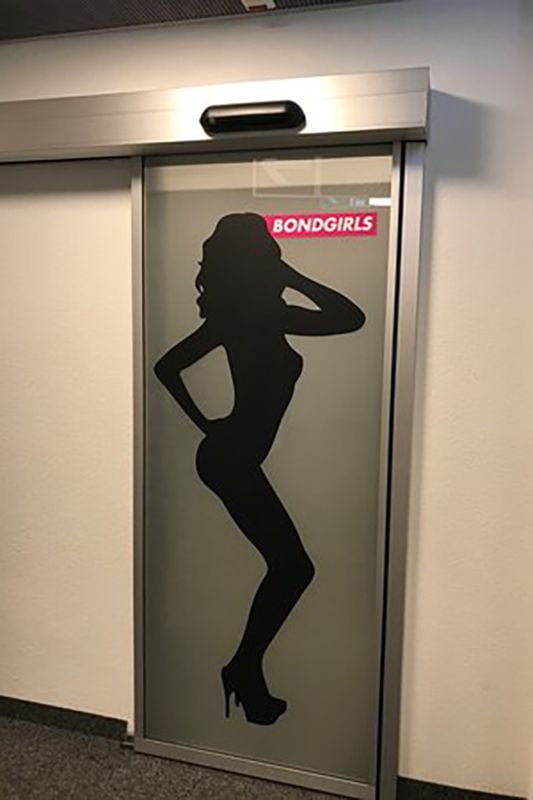 James Bond-Themed Bathroom, Switzerland
