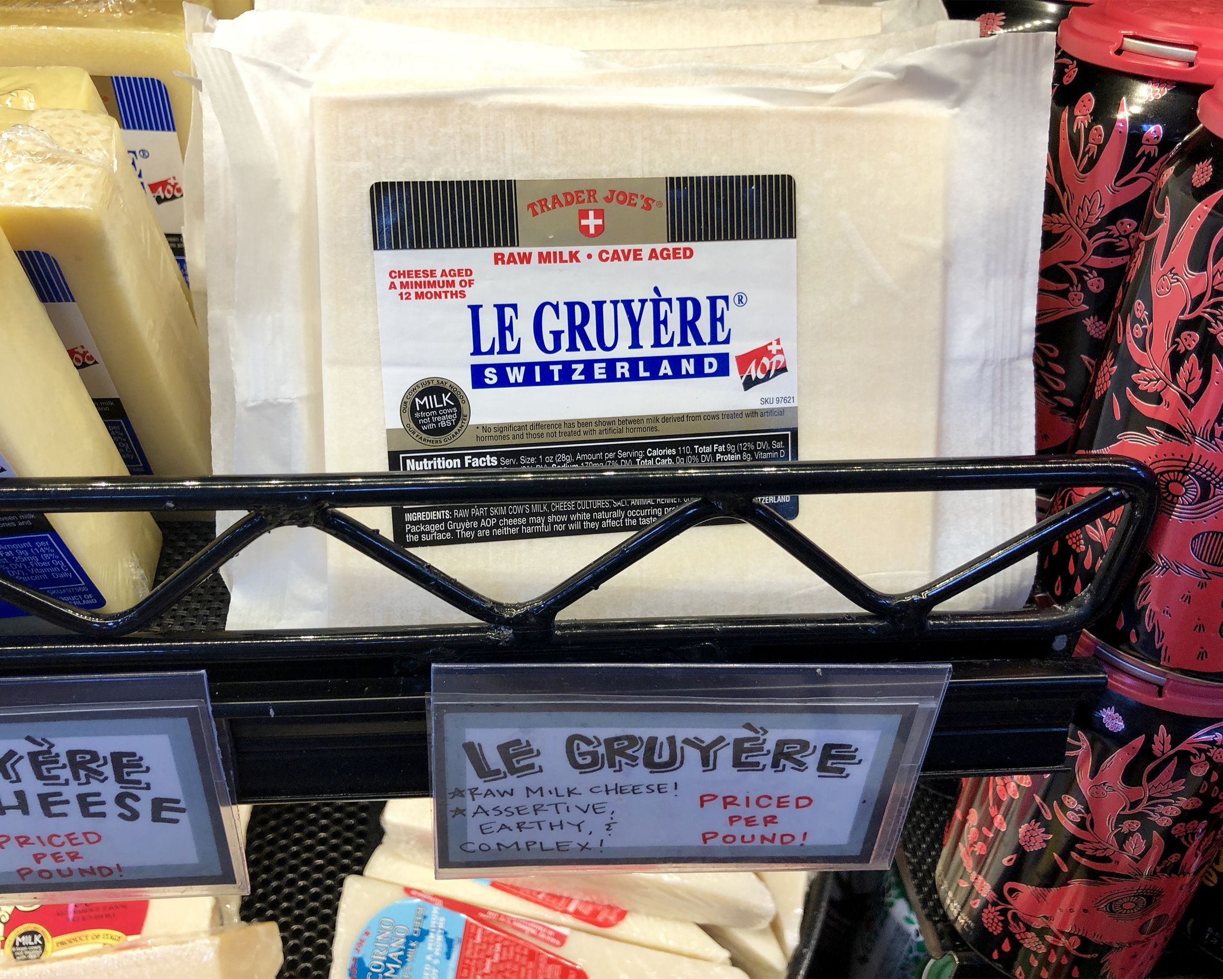 Le Gruyère from Trader Joe's