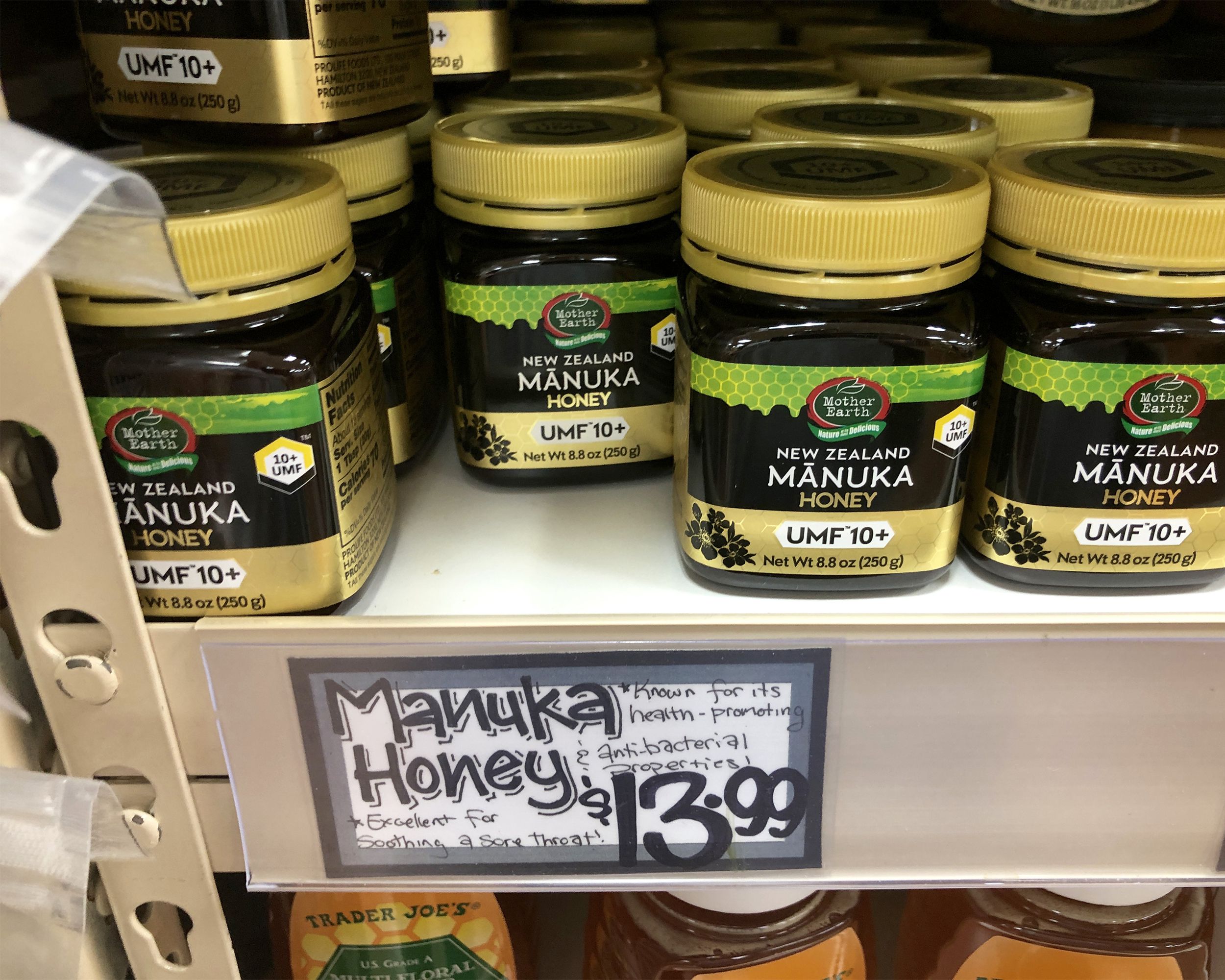 Mother Earth New Zealand Manuka Honey