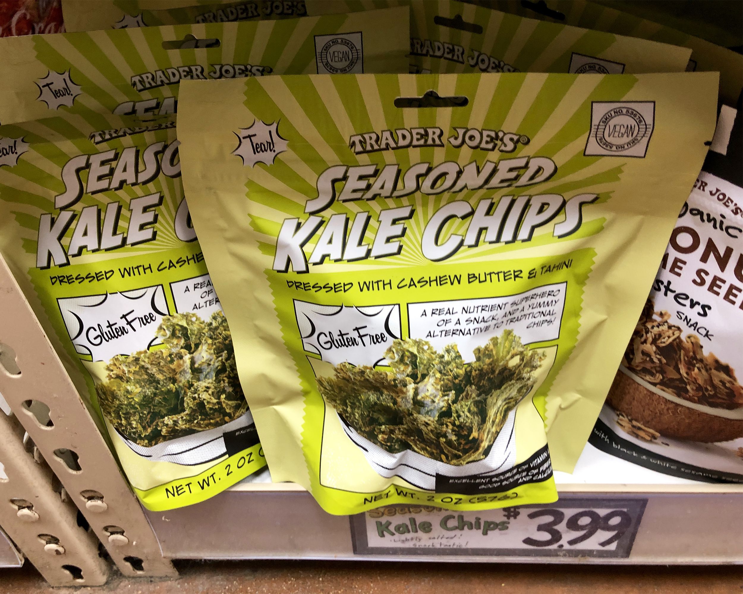 Seasoned Kale Chips from Trader Joe's