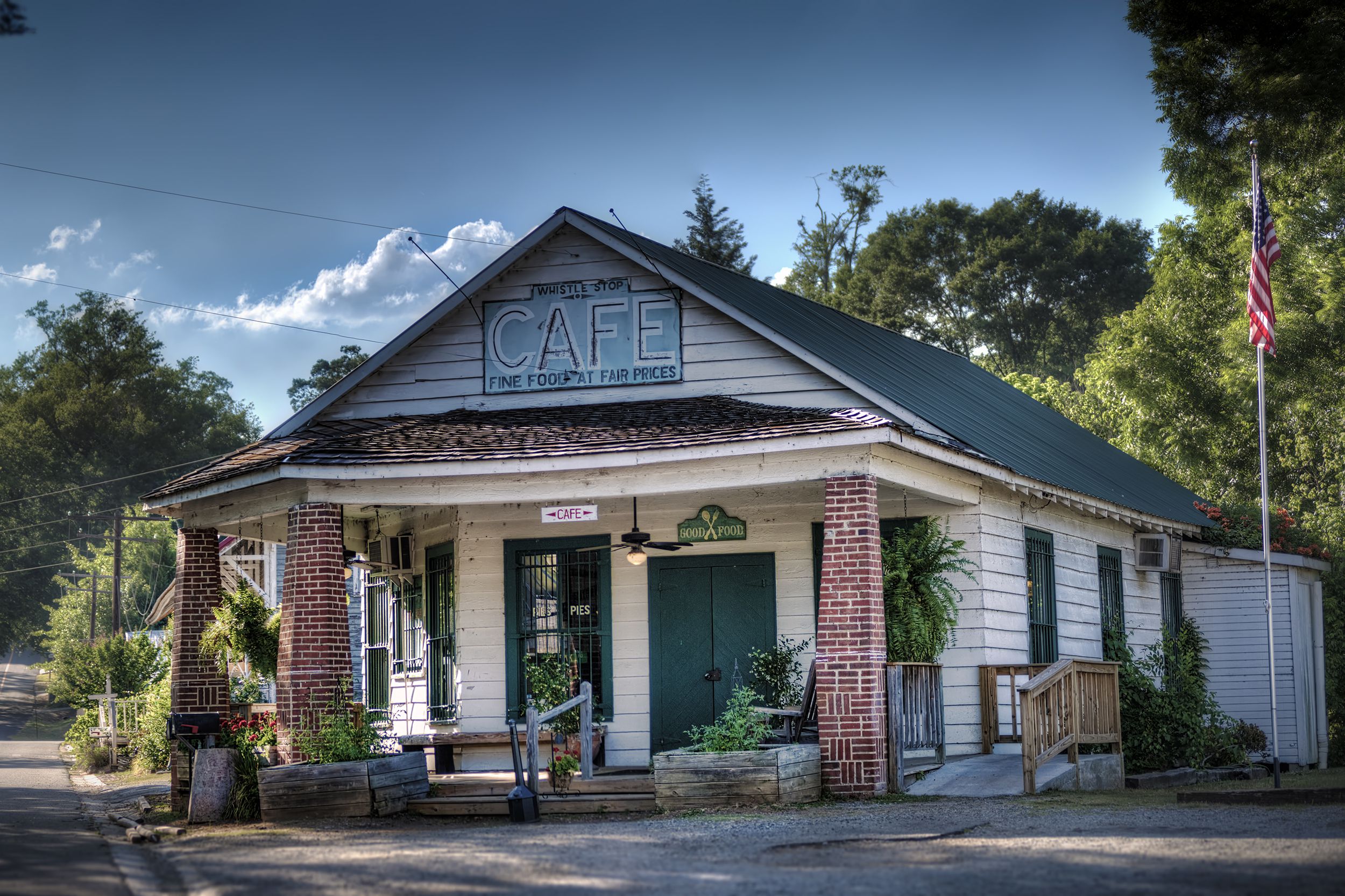 Whistle Stop Café in Juliette, Georgia
