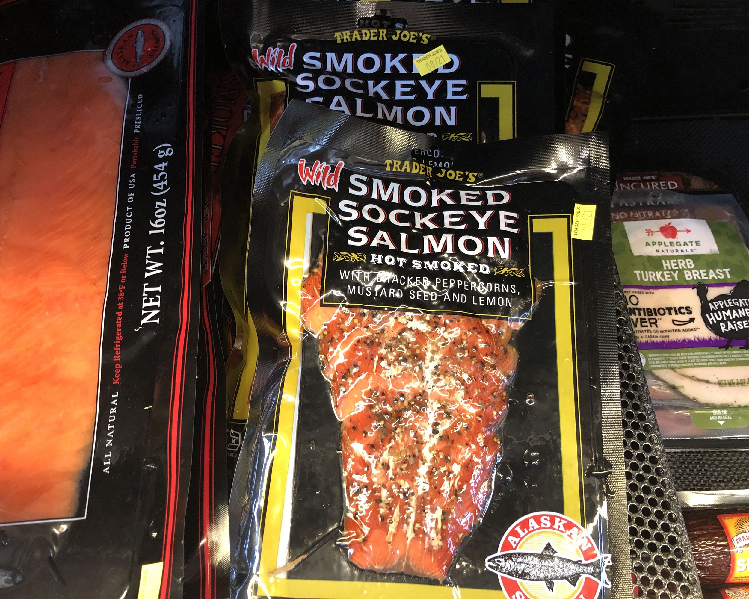 Trader Joe's Wild Smoked Sockeye Salmon