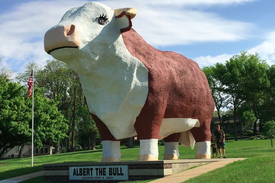 Albert the Bull, Audubon, Iowa