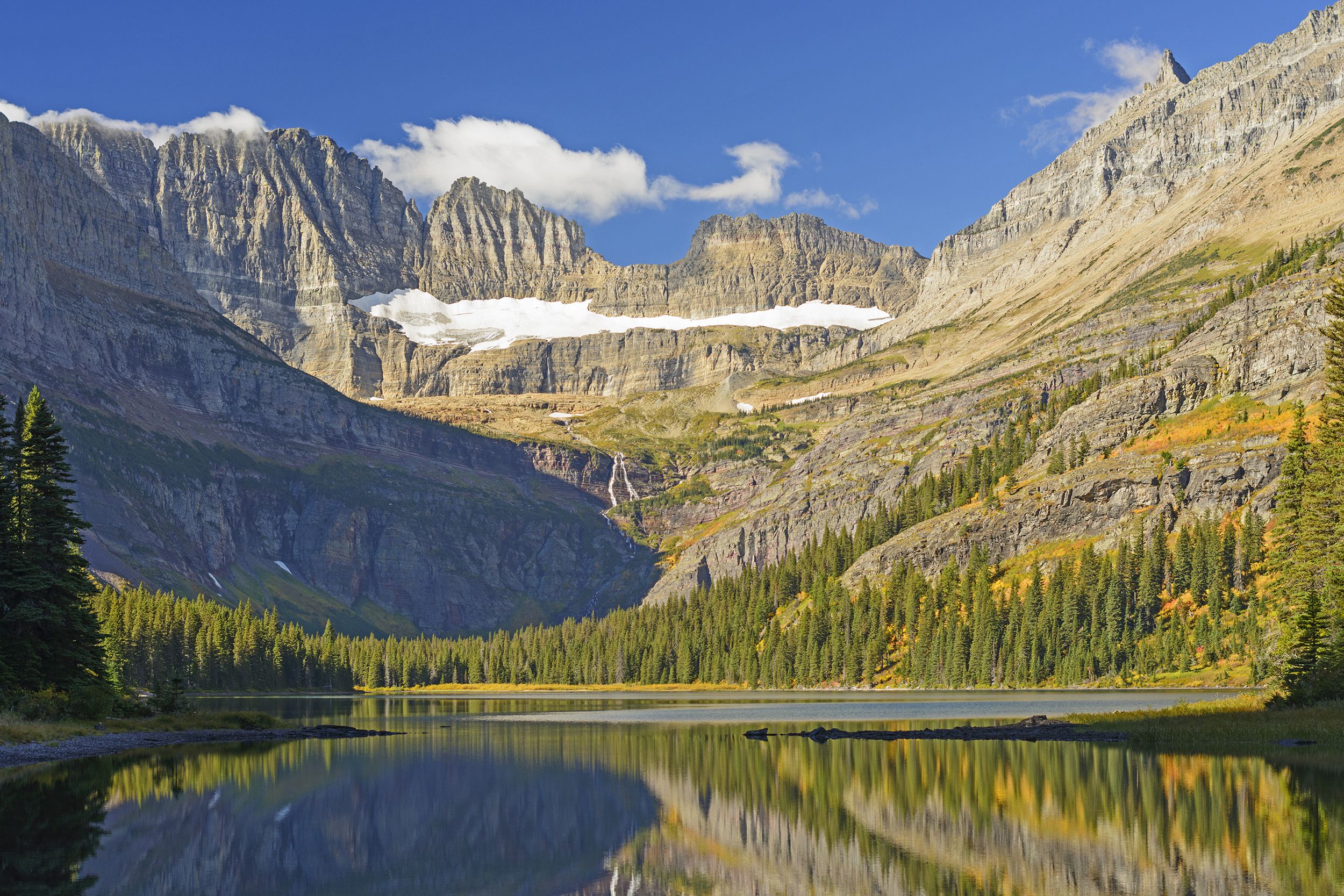 Glacier National Park in autumn